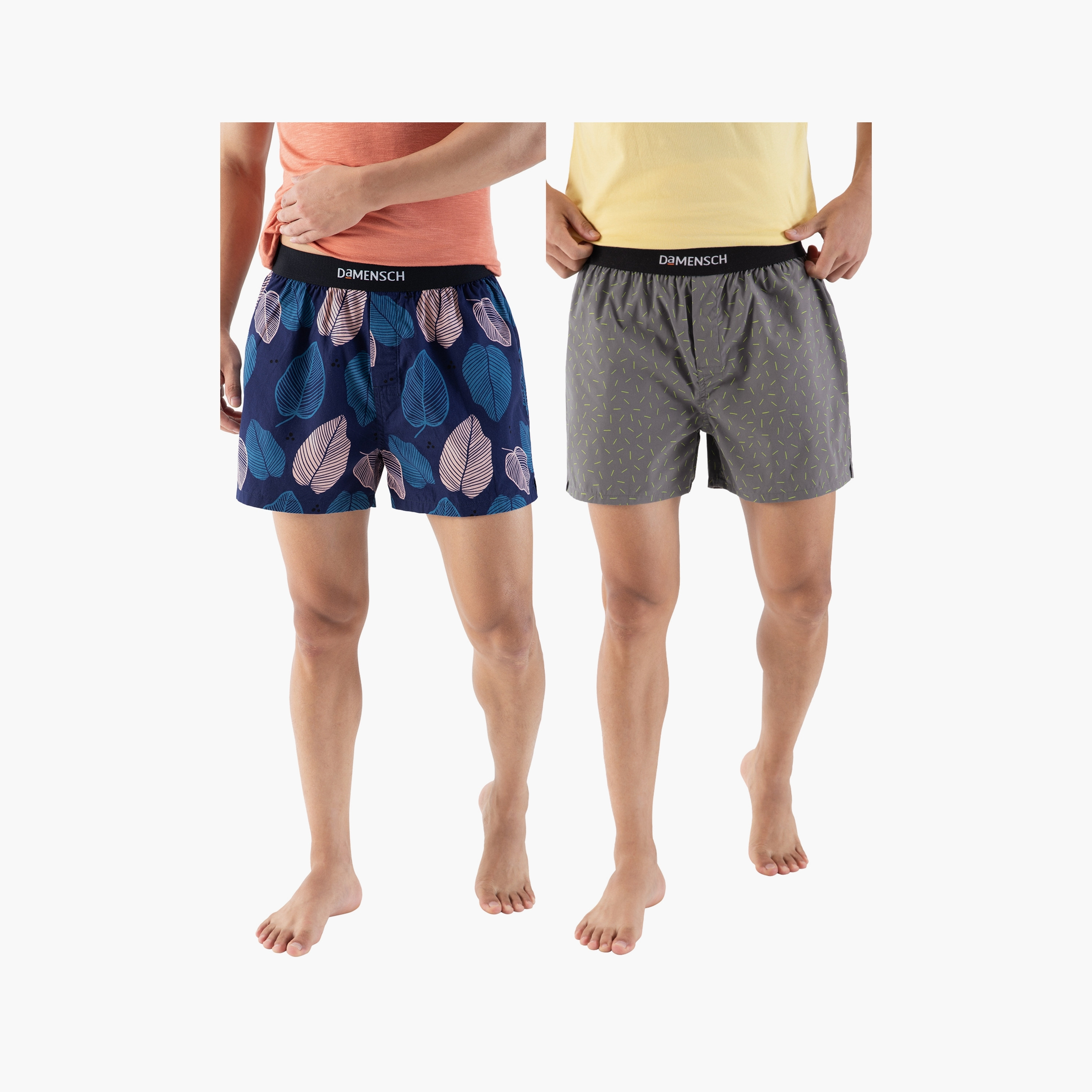 مجموعة دامنش مكونة من 2 بوكسرات كلاسيكية قطنية مطبوعة-men-clothing-innerwear-underwear-image-2