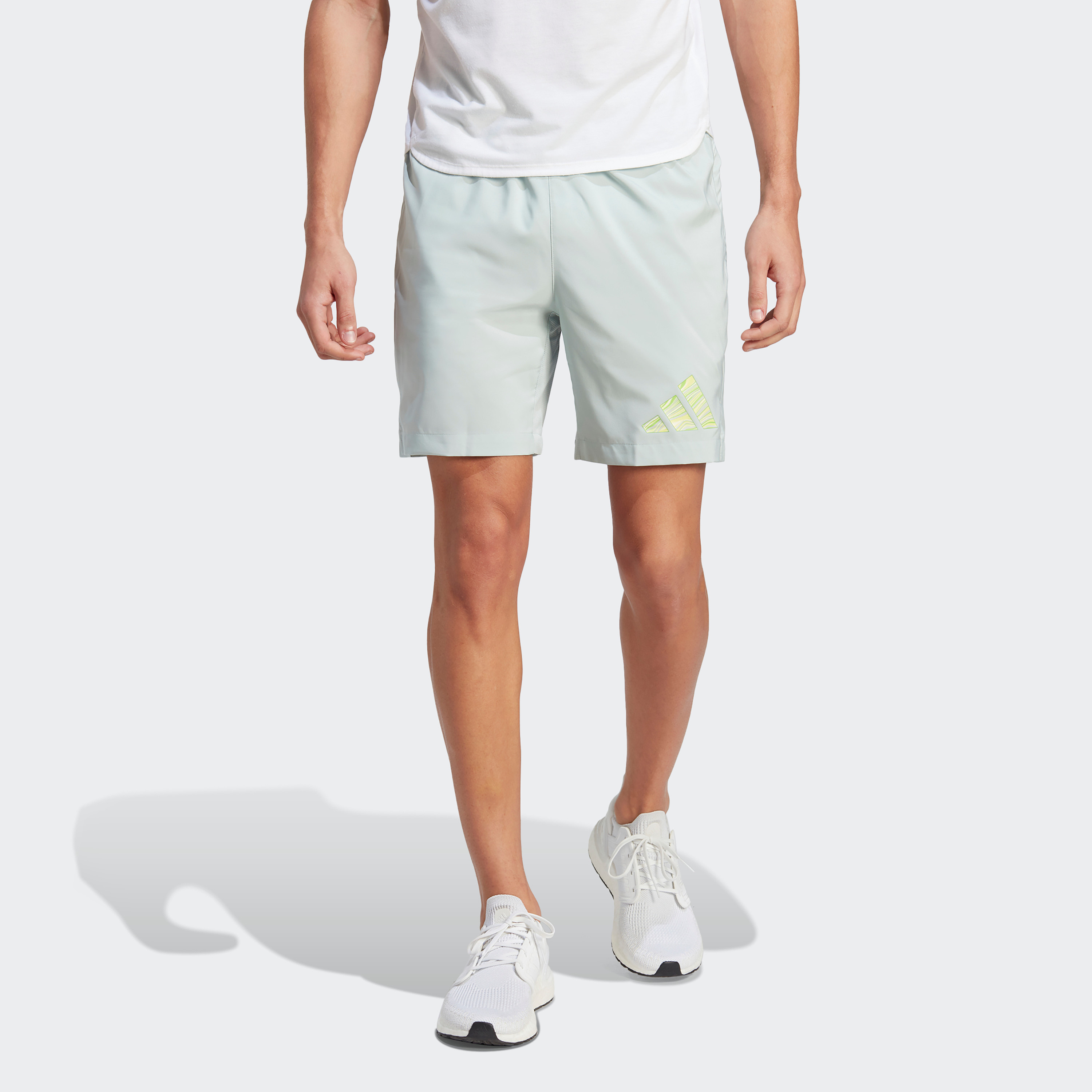 شورت للتدريب أتش اي اي تي للرجال من اديداس | او اي-men-clothing-bottoms-shorts-image-1