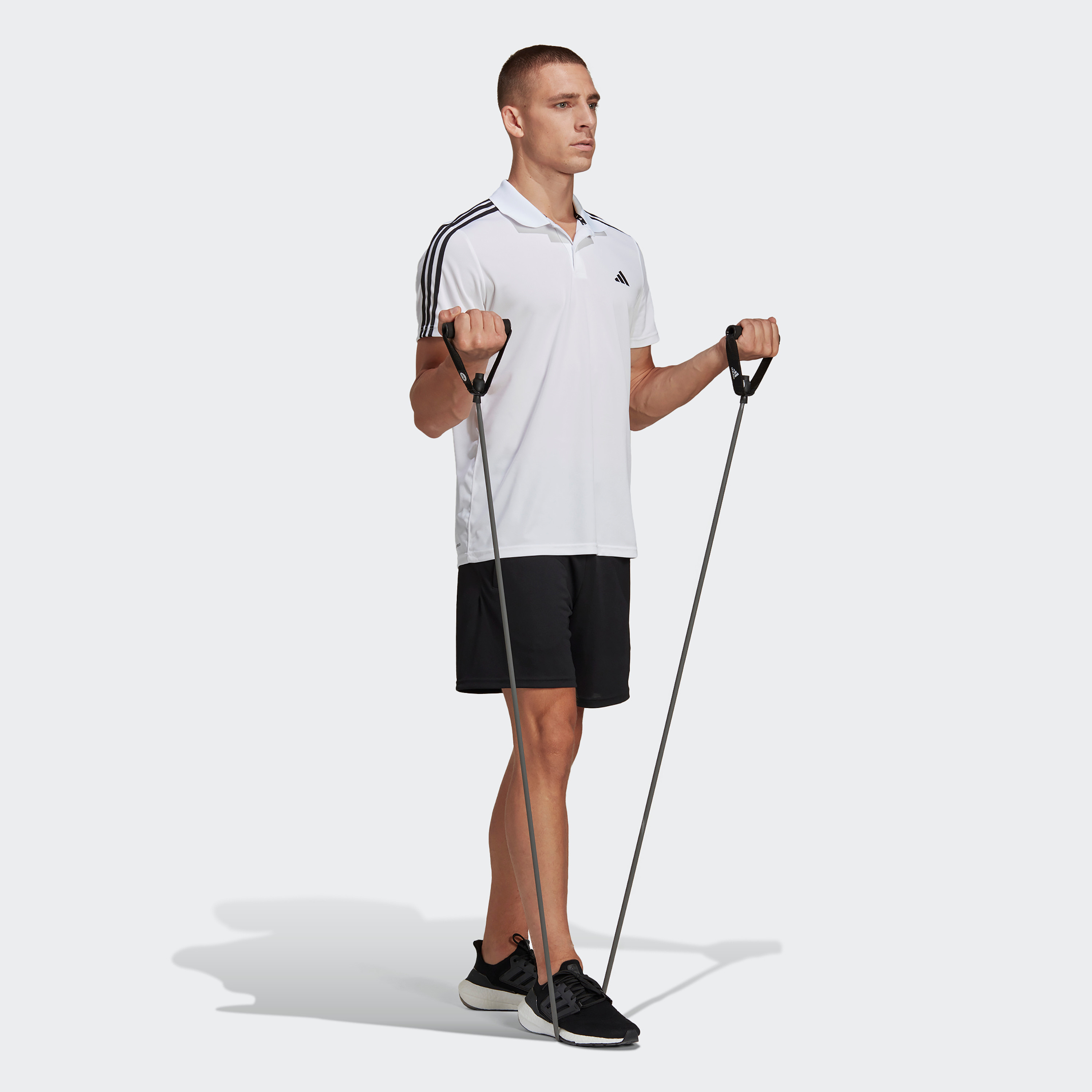 Adidas Training Essential Logo Sho Men Logo Shorts-men-clothing-bottoms-shorts-image-2