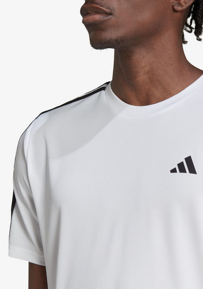 Adidas Men's Essential 3-Stripes Training T-shirt - IB8151-T Shirts & Vests-image-3
