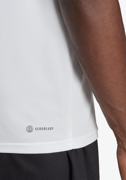 Adidas Men's Essential 3-Stripes Training T-shirt - IB8151-T Shirts & Vests-image-4