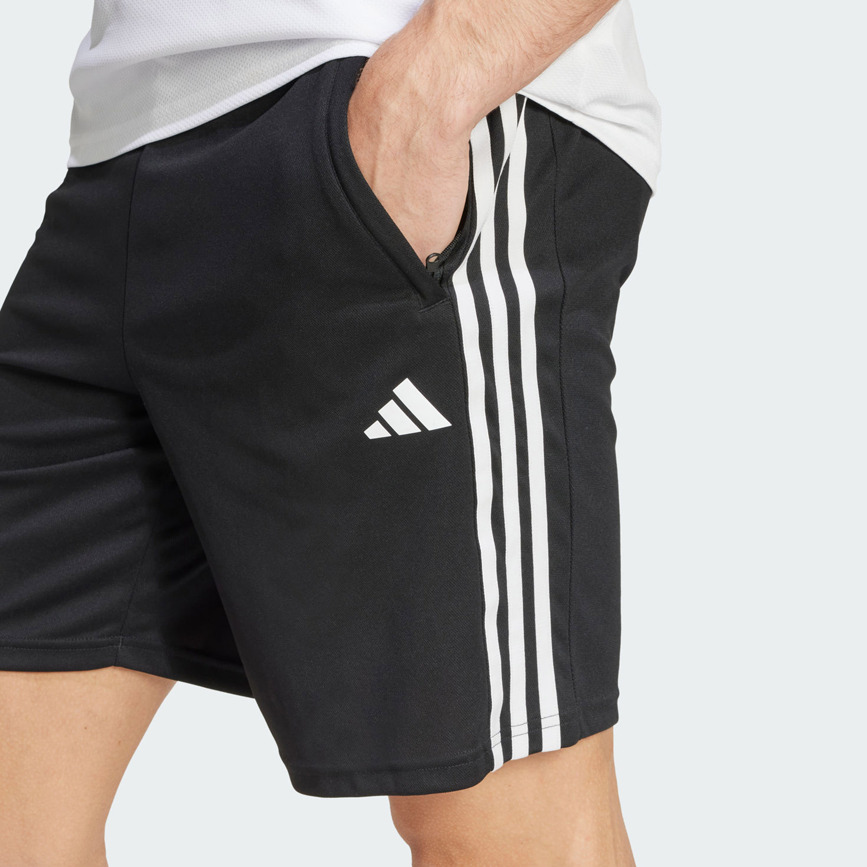 أديداس من أساسيات التدريب الرجالي بيكيه 3-Stripes IB8243 | OE-men-clothing-bottoms-shorts-image-5