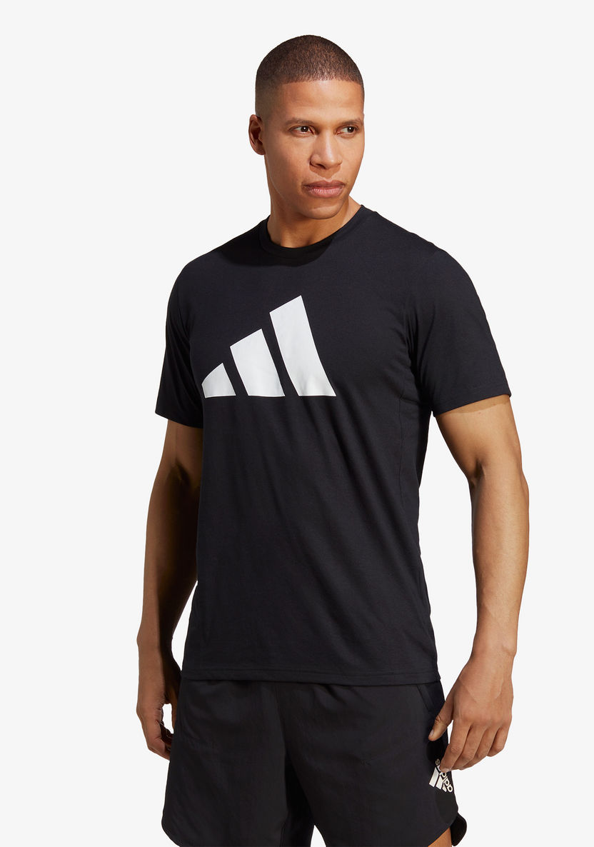 Adidas Men's Essential Feelready Logo Training T-shirt - IB8273-T Shirts & Vests-image-0