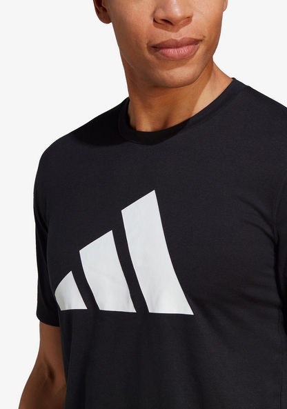 Adidas Men's Essential Feelready Logo Training T-shirt - IB8273-T Shirts & Vests-image-3