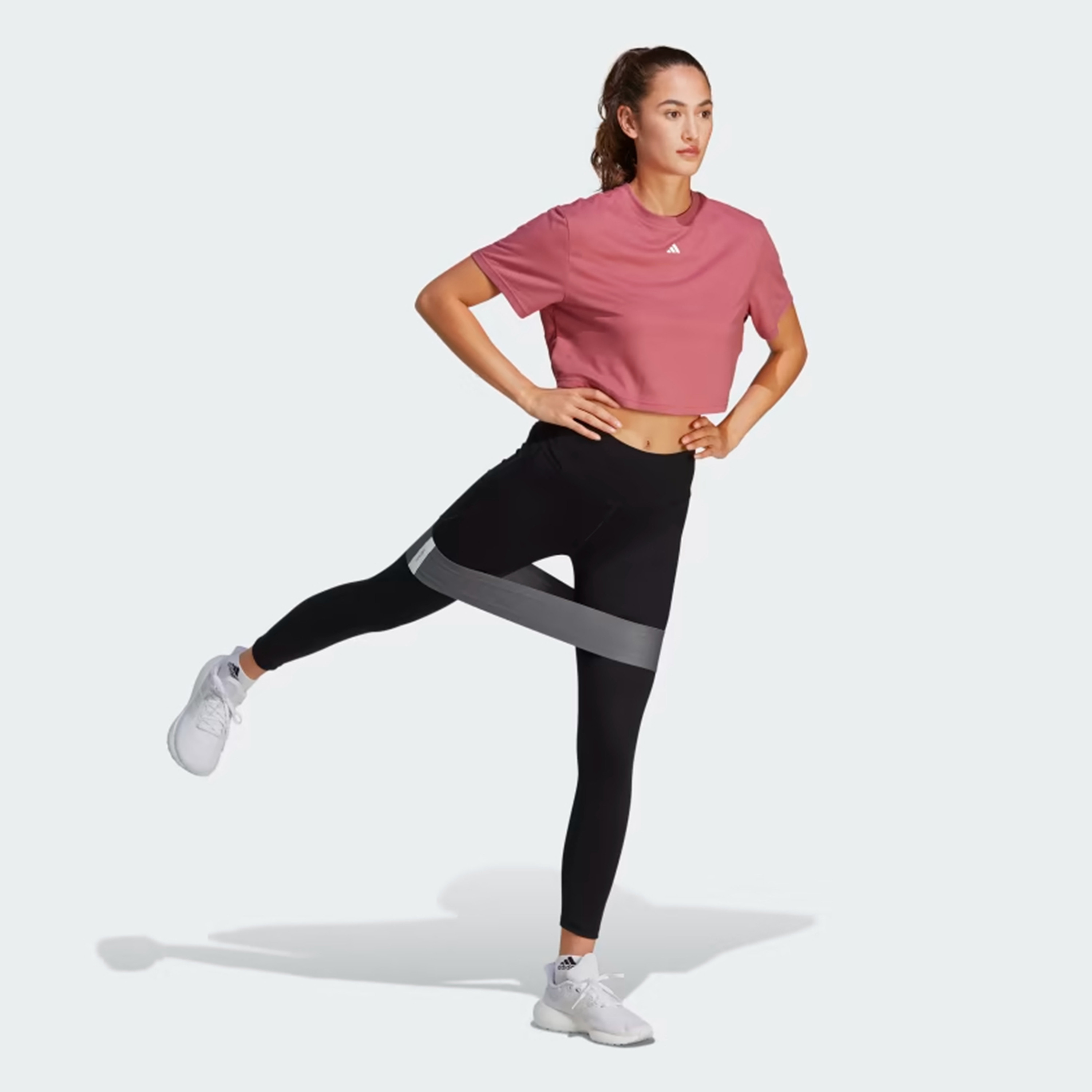 Adidas Women Logo T Shirt-sports-women-clothing-tshirtsandvests-image-2