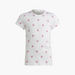 adidas All-Over Logo Print T-shirt with Round Neck and Short Sleeves-Tops-thumbnail-0