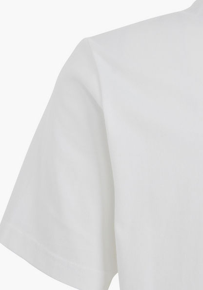 adidas Logo Print T-shirt-Tops-image-8