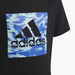 adidas Logo Print T-shirt with Short Sleeves-Tops-thumbnail-6