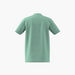 adidas Logo Print T-shirt with Short Sleeves-Tops-thumbnail-3