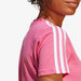 Adidas Women's Logo Print Round Neck T-shirt - IB9453-T Shirts & Vests-thumbnail-2