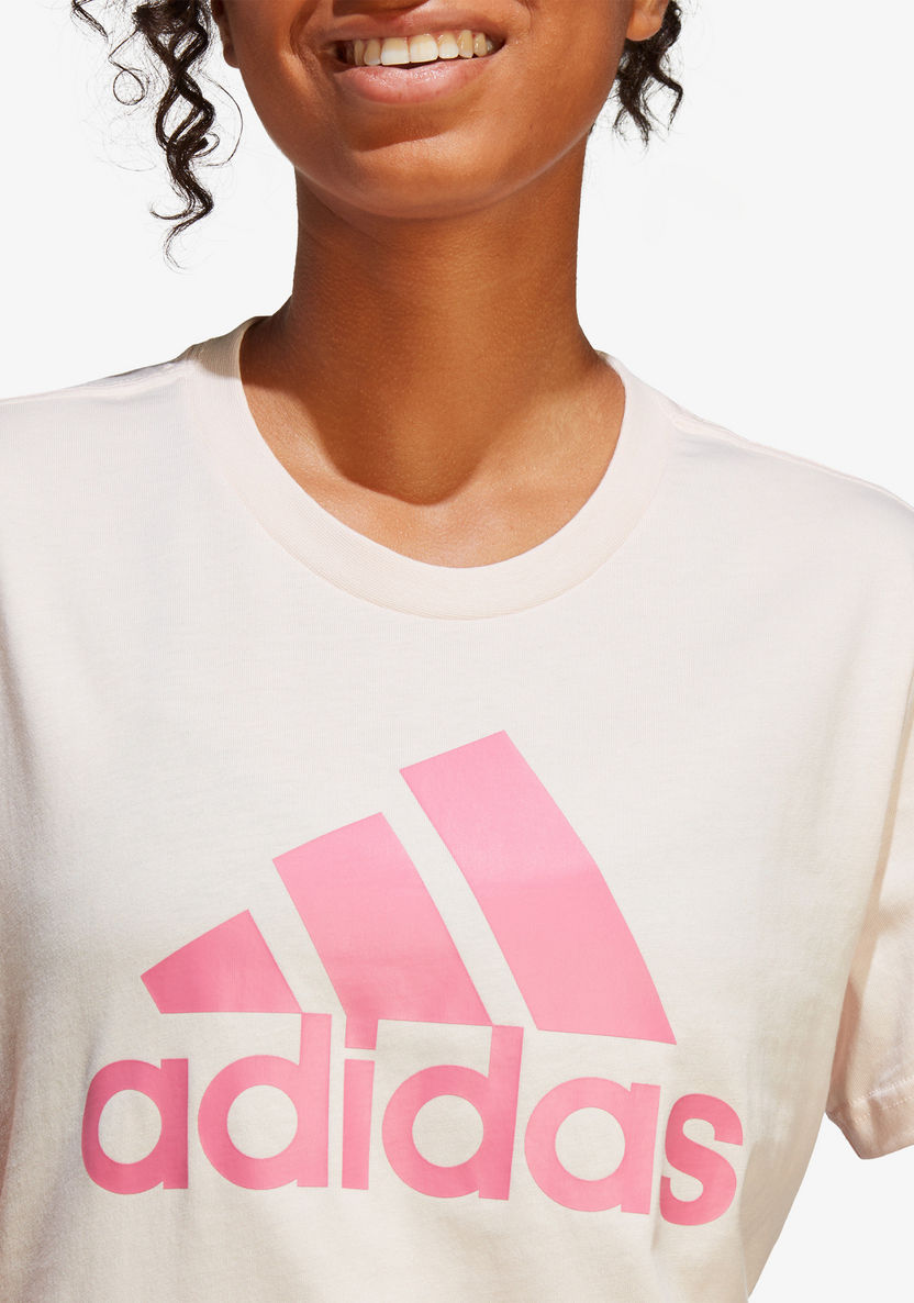 Adidas Women's Brand Love T-shirt - IB9455-T Shirts & Vests-image-3