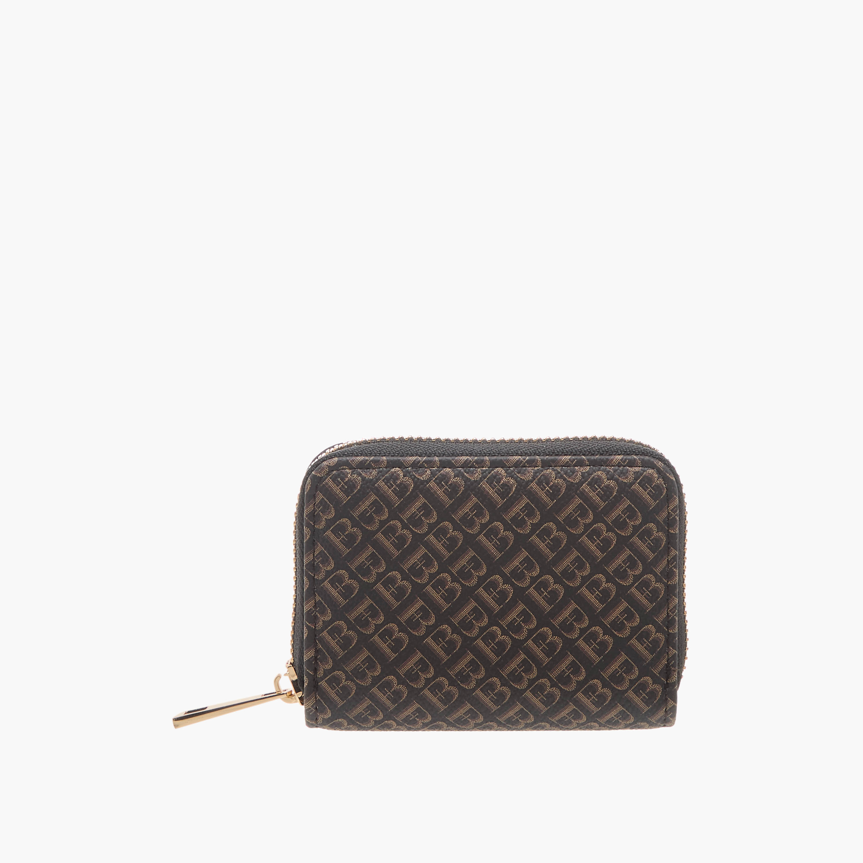 Flora Bella Monogram Print Wallet with Zip Around Closure-women-bagsandwallets-wallets-image-1