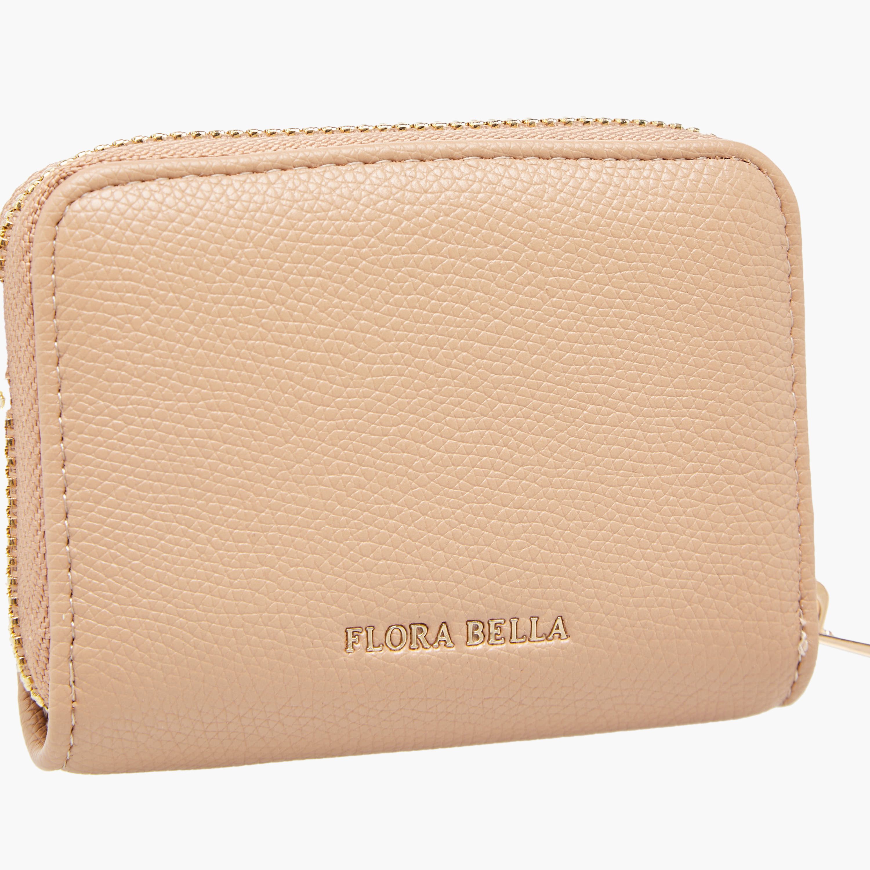 محفظة بارزة الملمس بإغلاق بسحاب من فلورا بيلا-women-bagsandwallets-wallets-image-3