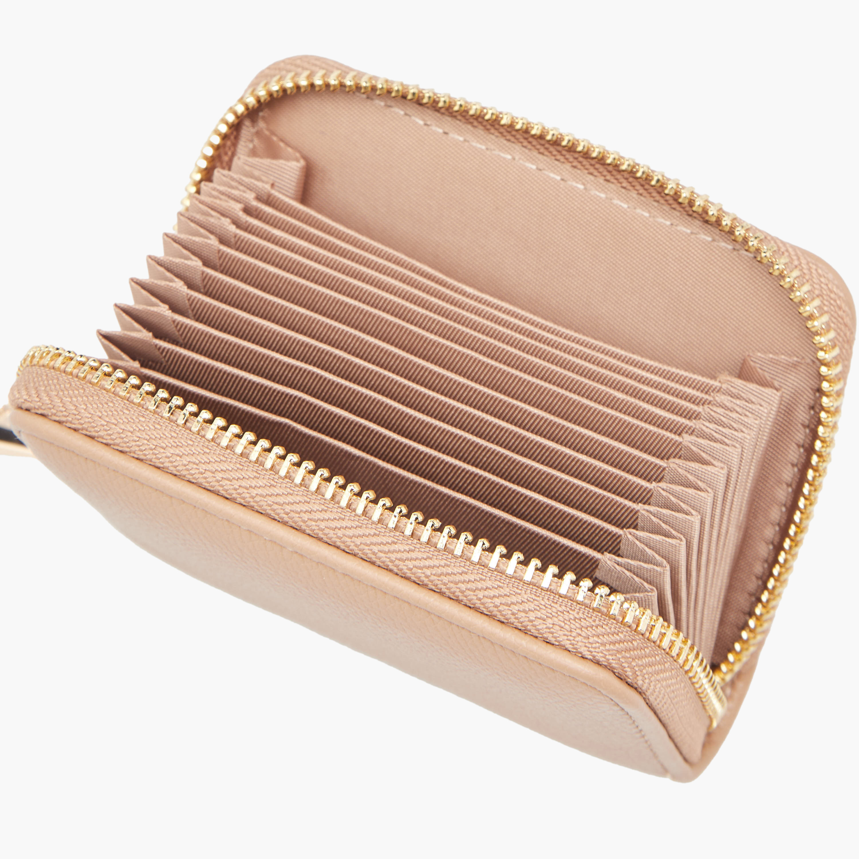 محفظة بارزة الملمس بإغلاق بسحاب من فلورا بيلا-women-bagsandwallets-wallets-image-1