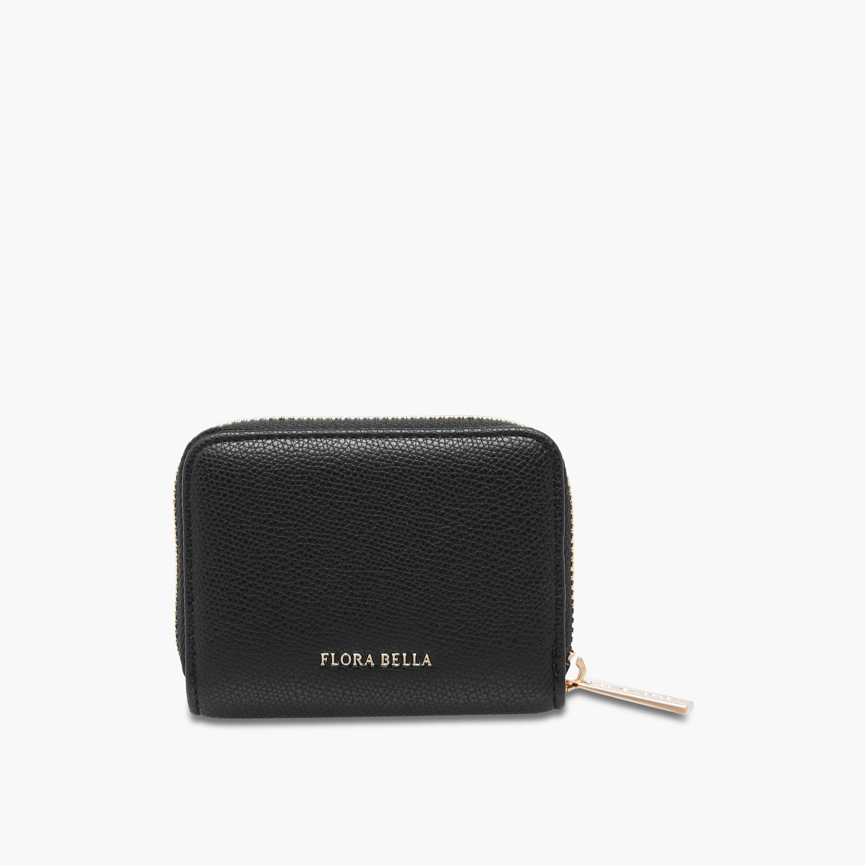 Flora Bella Textured Wallet with Zip Closure-women-bagsandwallets-wallets-image-1