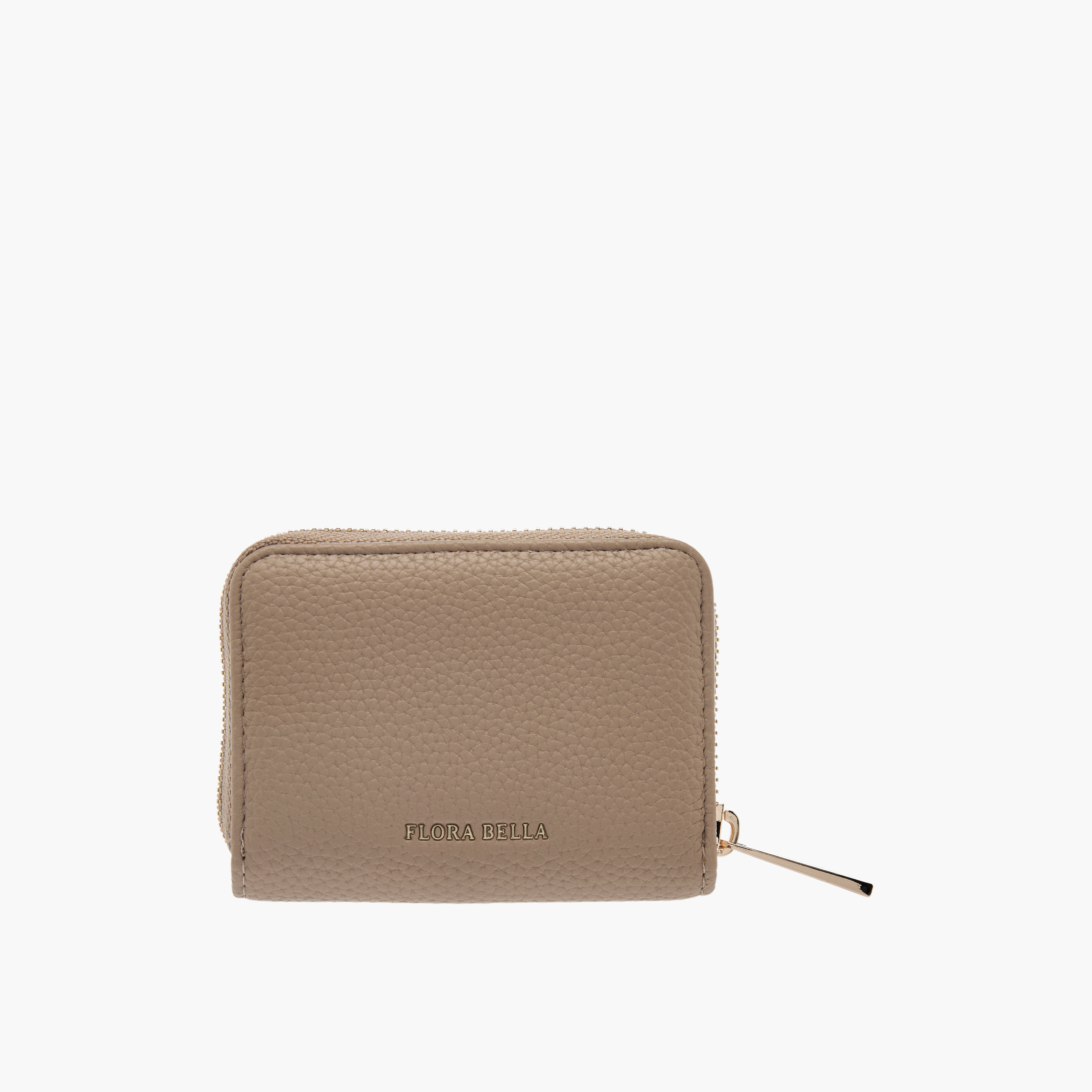محفظة بارزة الملمس بسحاب إغلاق من فلورا بيلا-women-bagsandwallets-wallets-image-1
