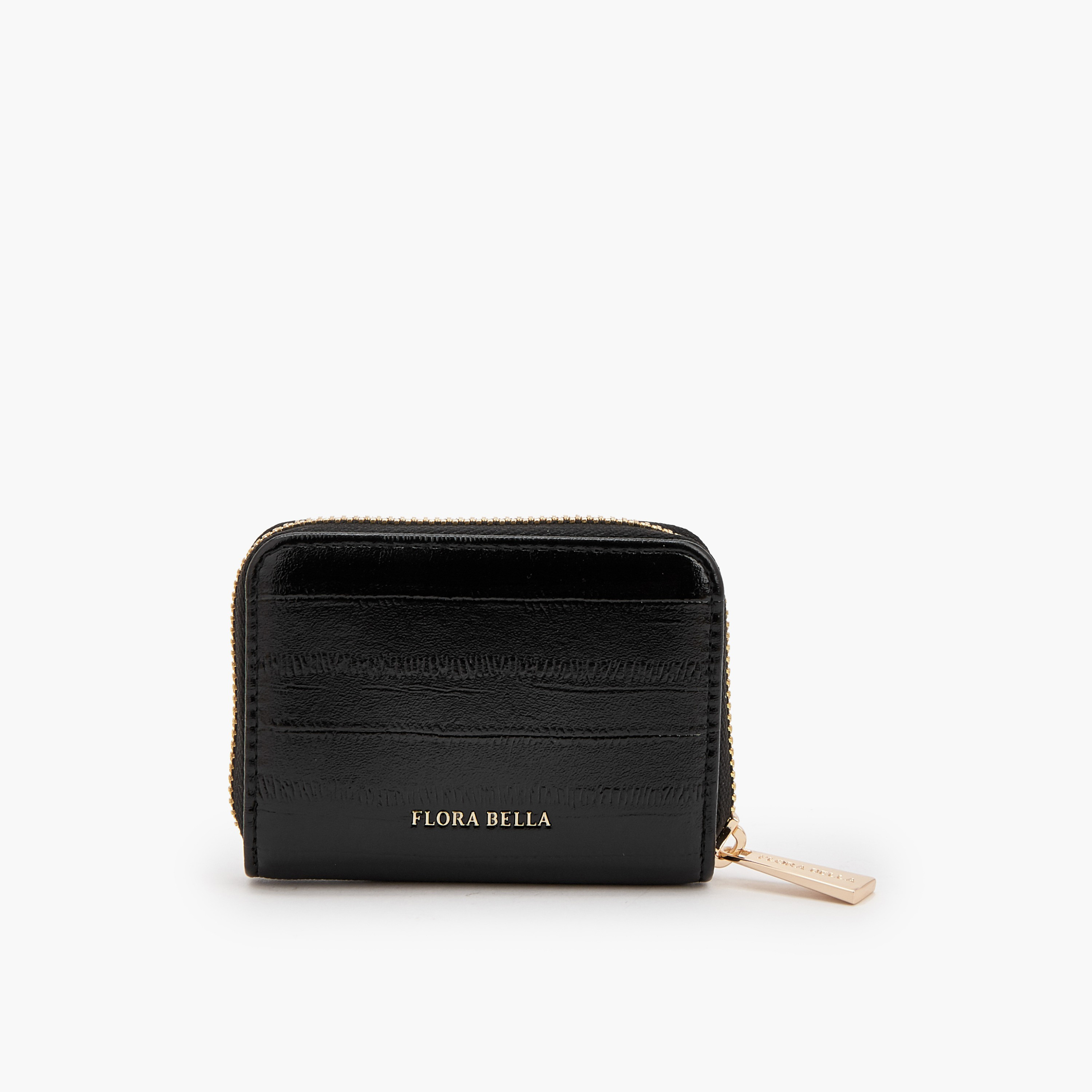 حافظة بطاقات سادة بسحّاب إغلاق من فلورا بيلا-women-bagsandwallets-wallets-image-8