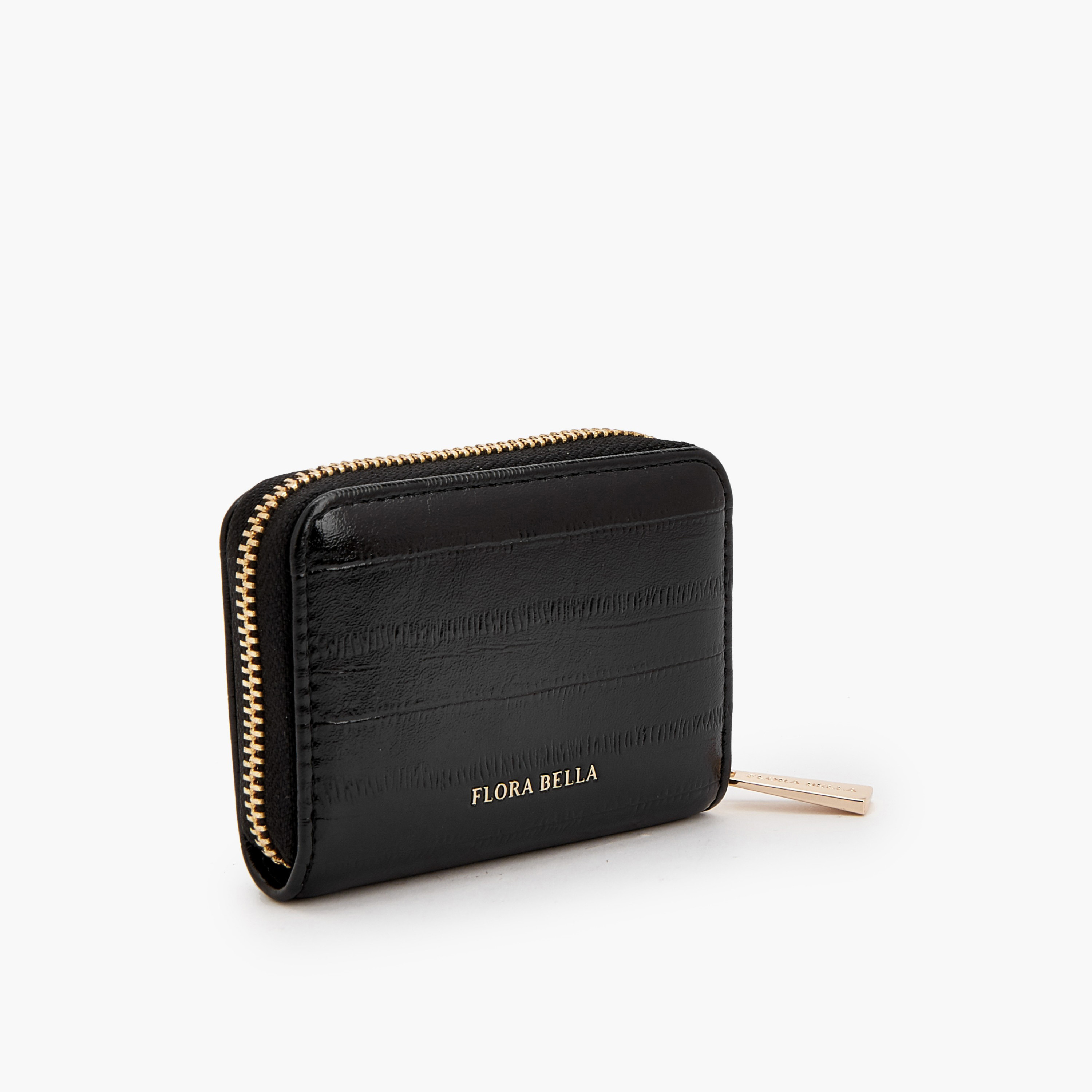 Flora Bella Solid Card Holder with Zip Closure-women-bagsandwallets-wallets-image-3