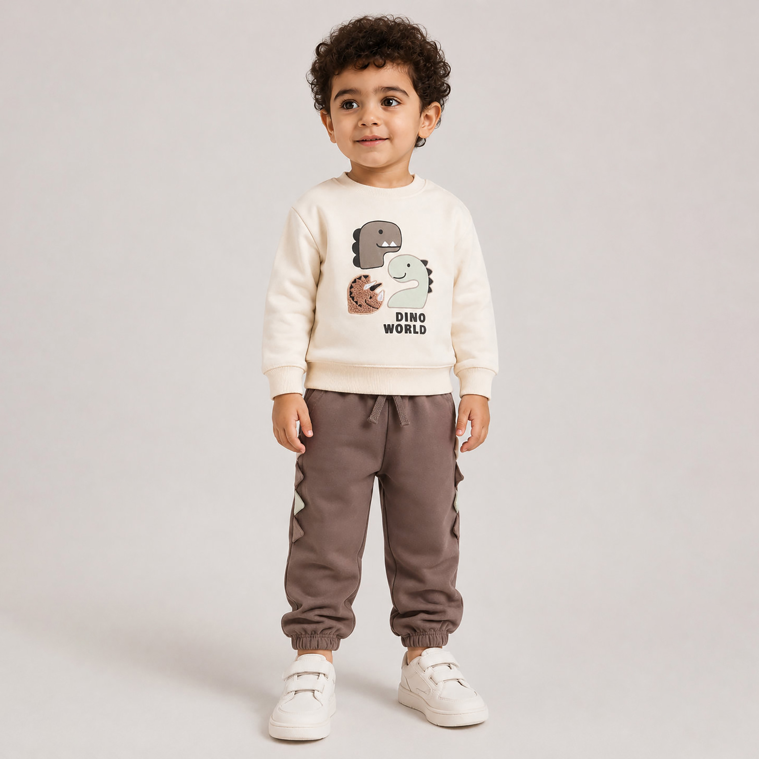 Victor and Jane 2-Piece Dino World Sweatshirt & Joggers-baby-boys-clothing-setsandcoords-image-1