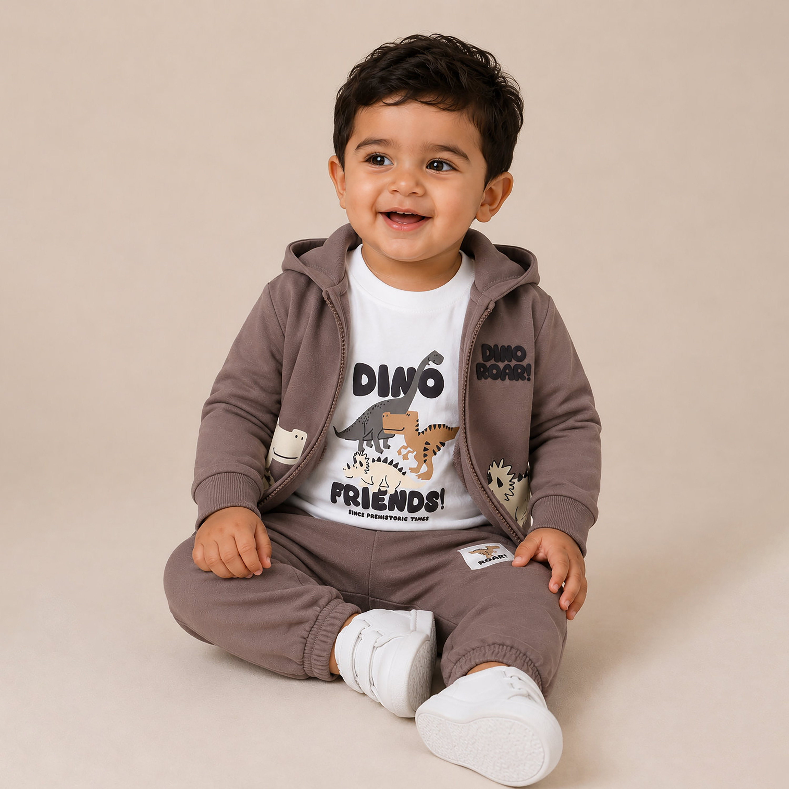 Victor and Jane 3-Piece Full Zip Hoodie with T-shirt & Joggers-baby-boys-clothing-setsandcoords-image-2