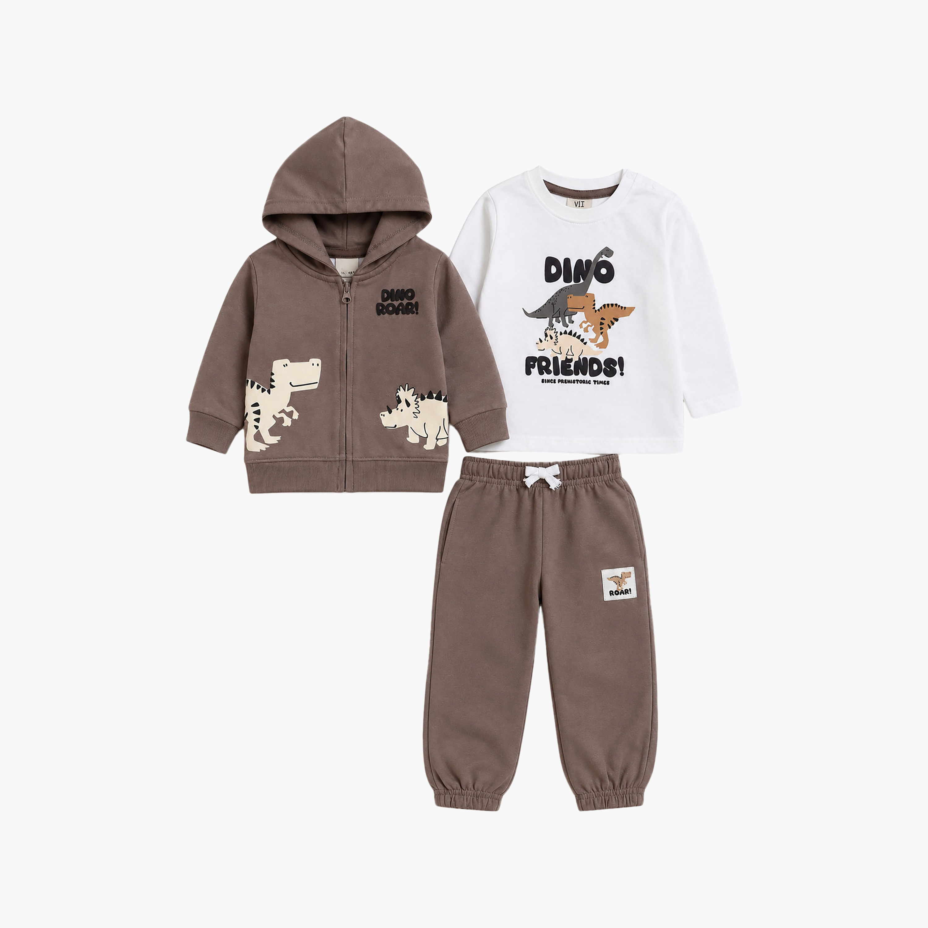 Victor and Jane 3-Piece Full Zip Hoodie with T-shirt & Joggers-baby-boys-clothing-setsandcoords-image-3