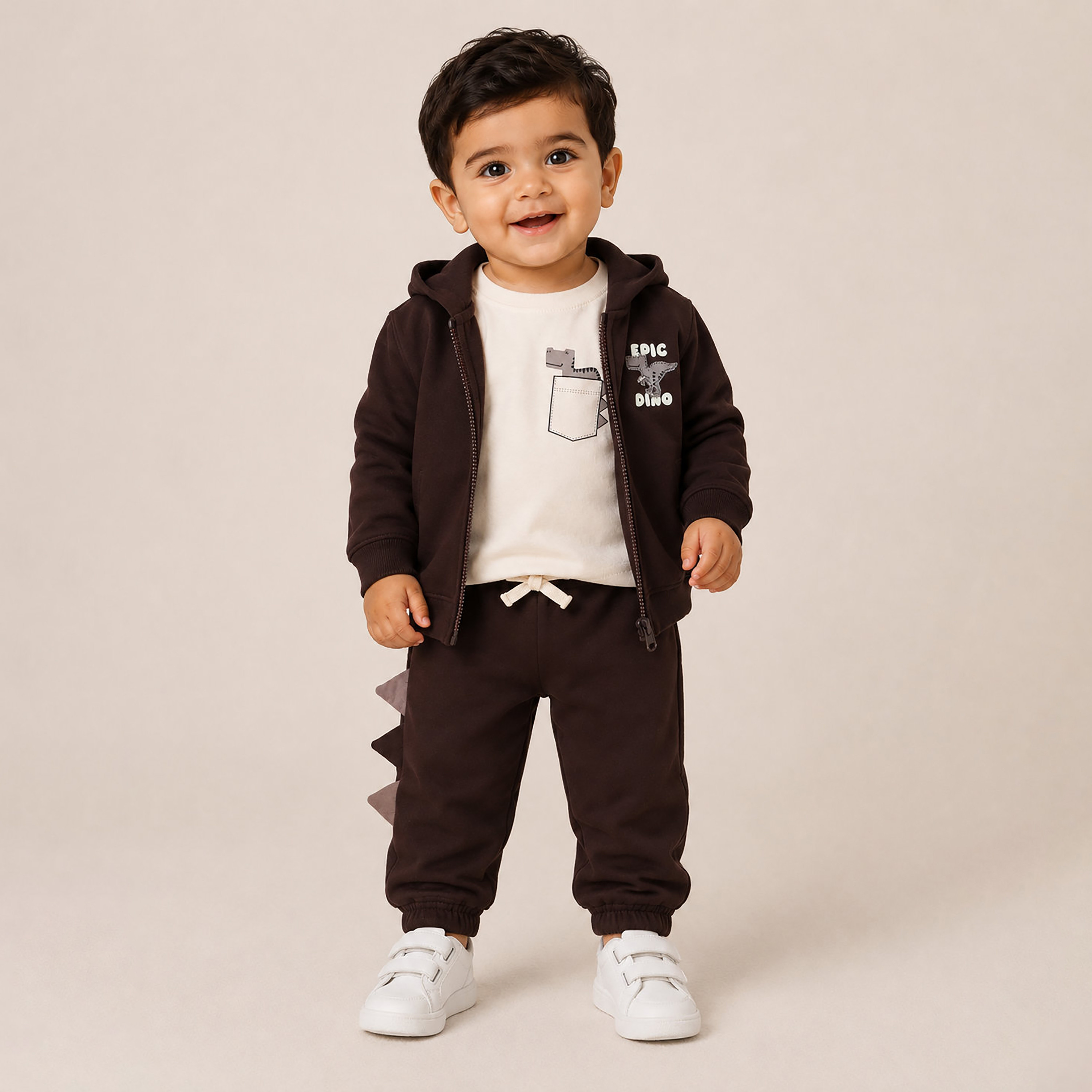 Victor and Jane 3-Piece Full Zip Hoodie with T-shirt & Joggers-baby-boys-clothing-setsandcoords-image-1