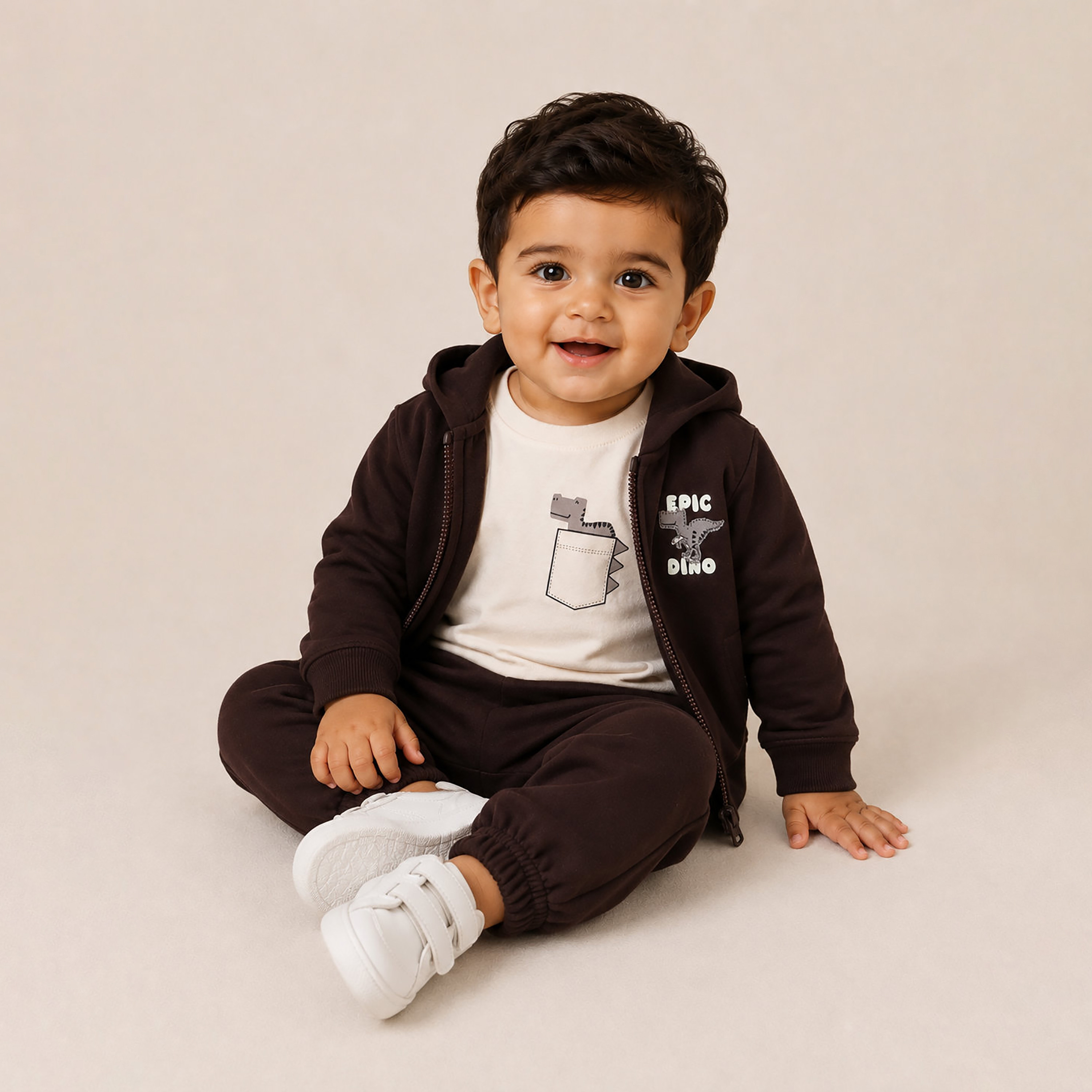 Victor and Jane 3-Piece Full Zip Hoodie with T-shirt & Joggers-baby-boys-clothing-setsandcoords-image-2