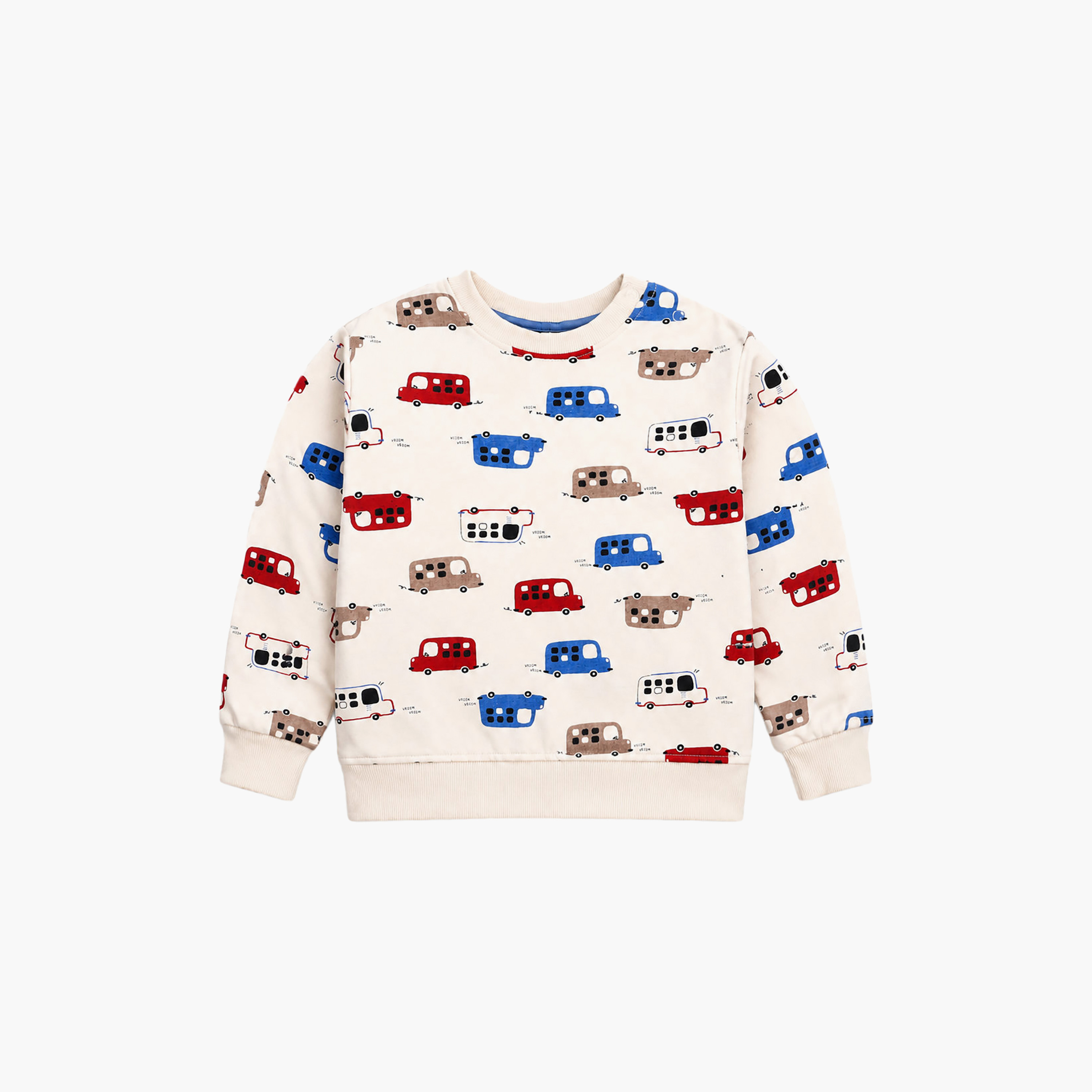 طقم قطعتين سويت شيرت وبنطال رياضي (جوغر) بطبعة كاملة من فيكتور أند جين-baby-boys-clothing-setsandcoords-image-4