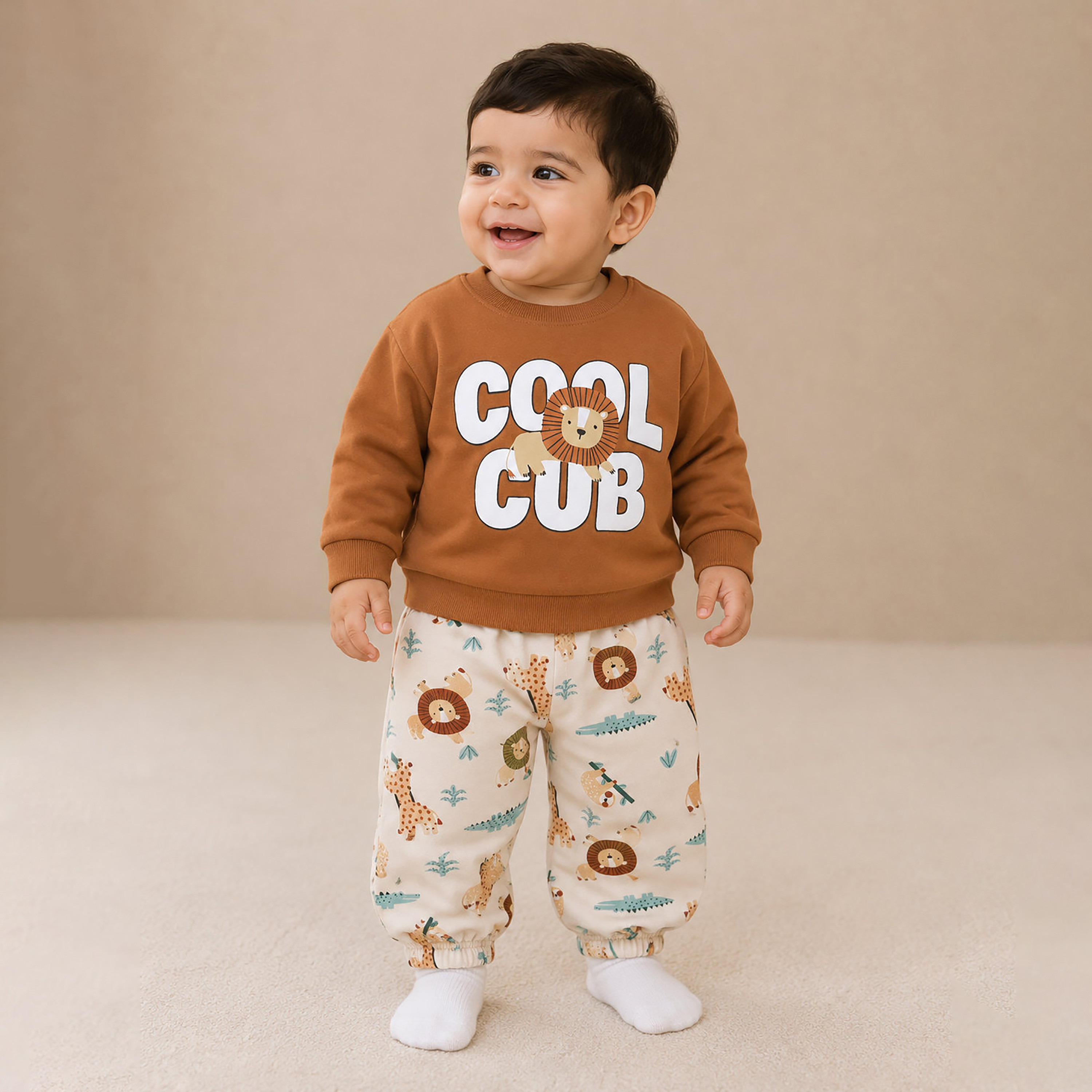Victor and Jane 2-Piece Long Sleeves Sweatshirt & Joggers-baby-boys-clothing-setsandcoords-image-1