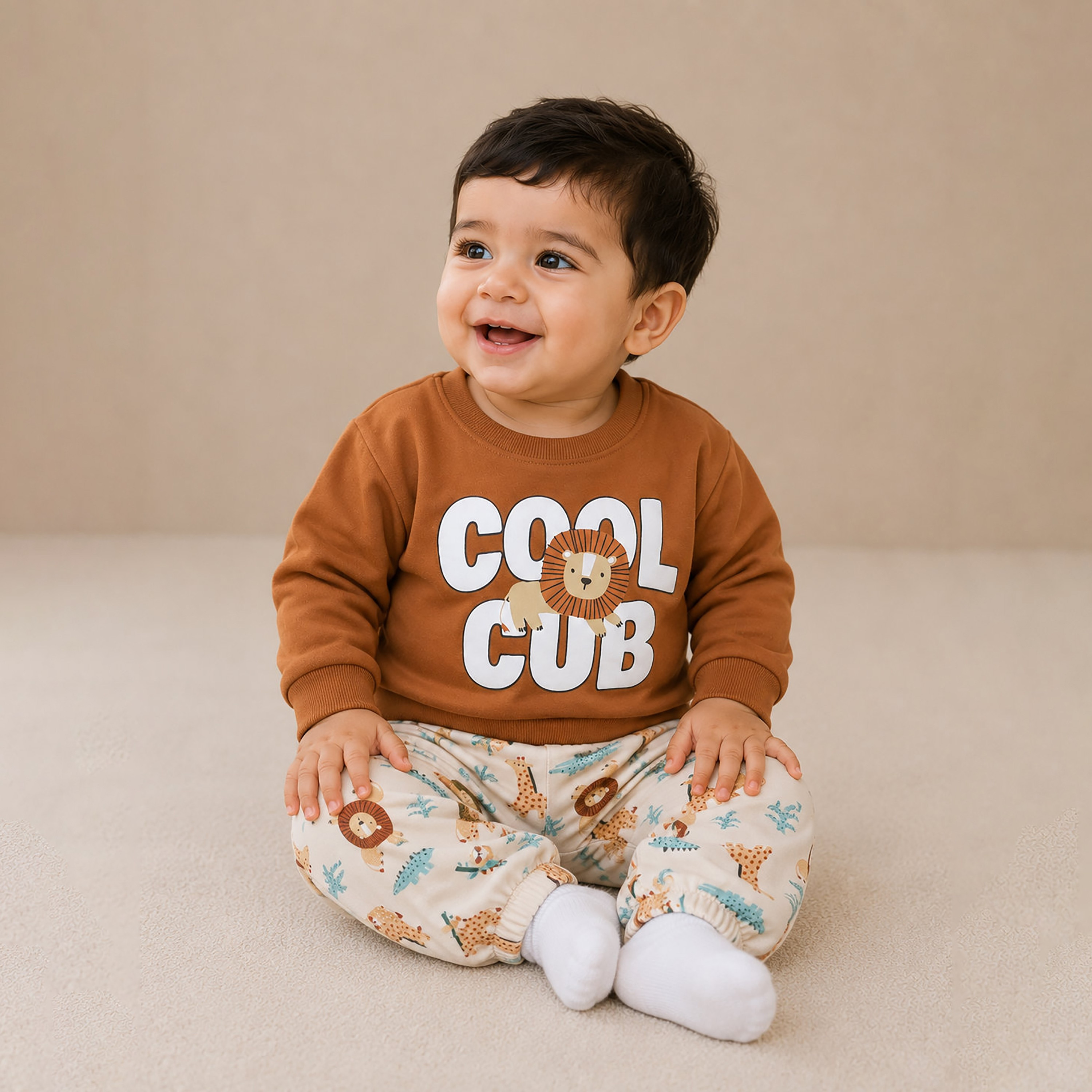 Victor and Jane 2-Piece Long Sleeves Sweatshirt & Joggers-baby-boys-clothing-setsandcoords-image-2