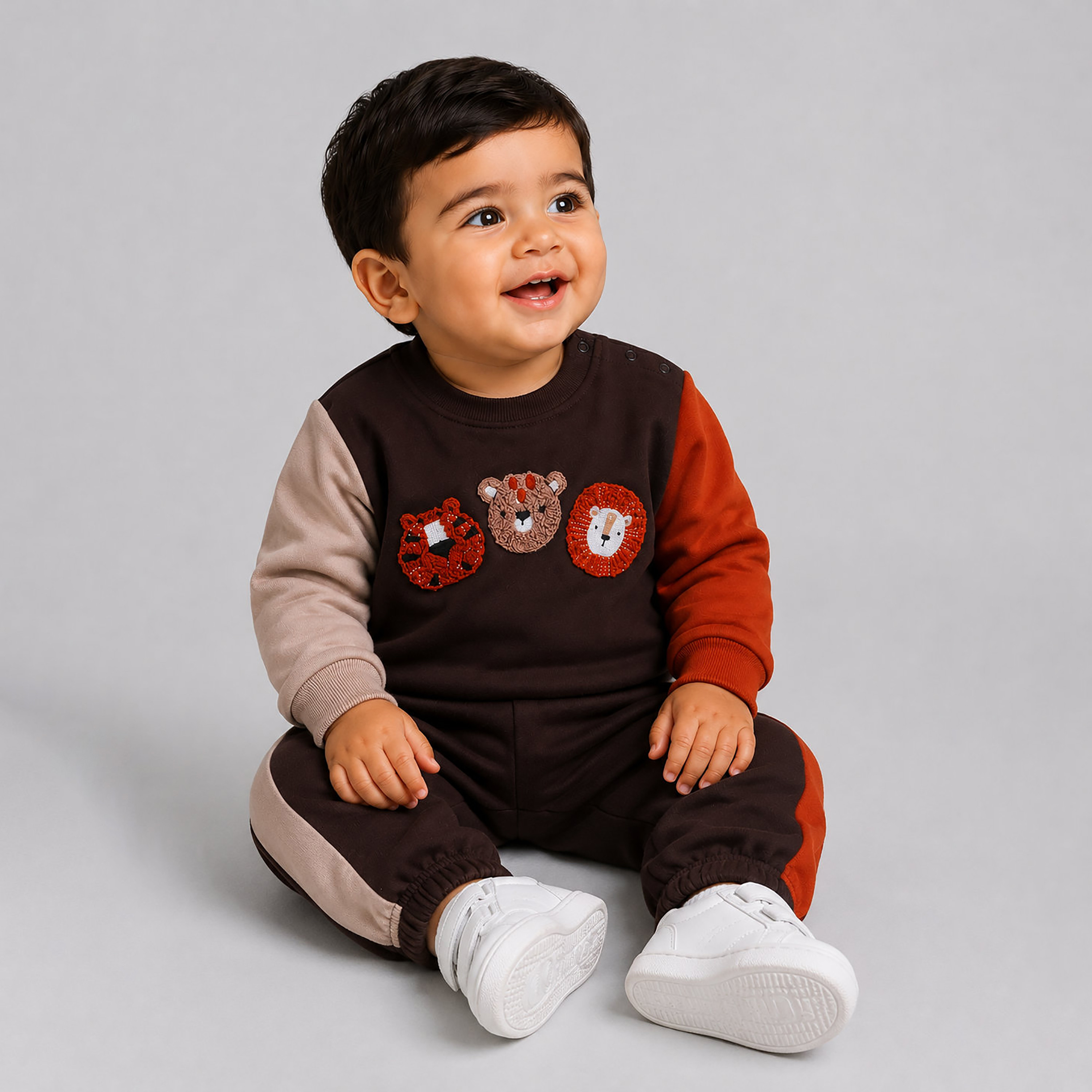Victor and Jane 2-Piece Long Sleeves Sweatshirt & Joggers-baby-boys-clothing-setsandcoords-image-2
