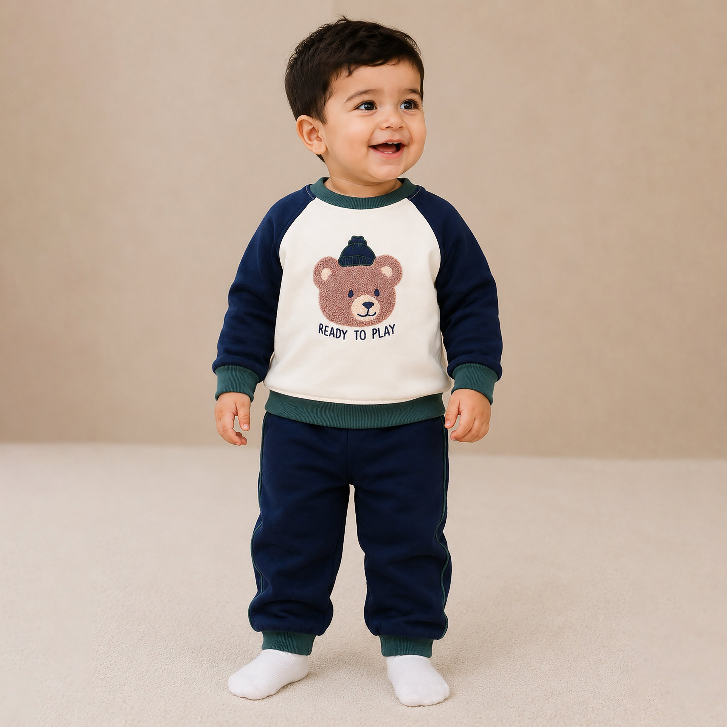 Victor and Jane 2-Piece Long Sleeves Sweatshirt & Joggers-boys-clothing-setsandcoords-image-1