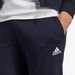 Adidas Logo Print Flexi Waist Joggers with Pockets-Bottoms-thumbnailMobile-3