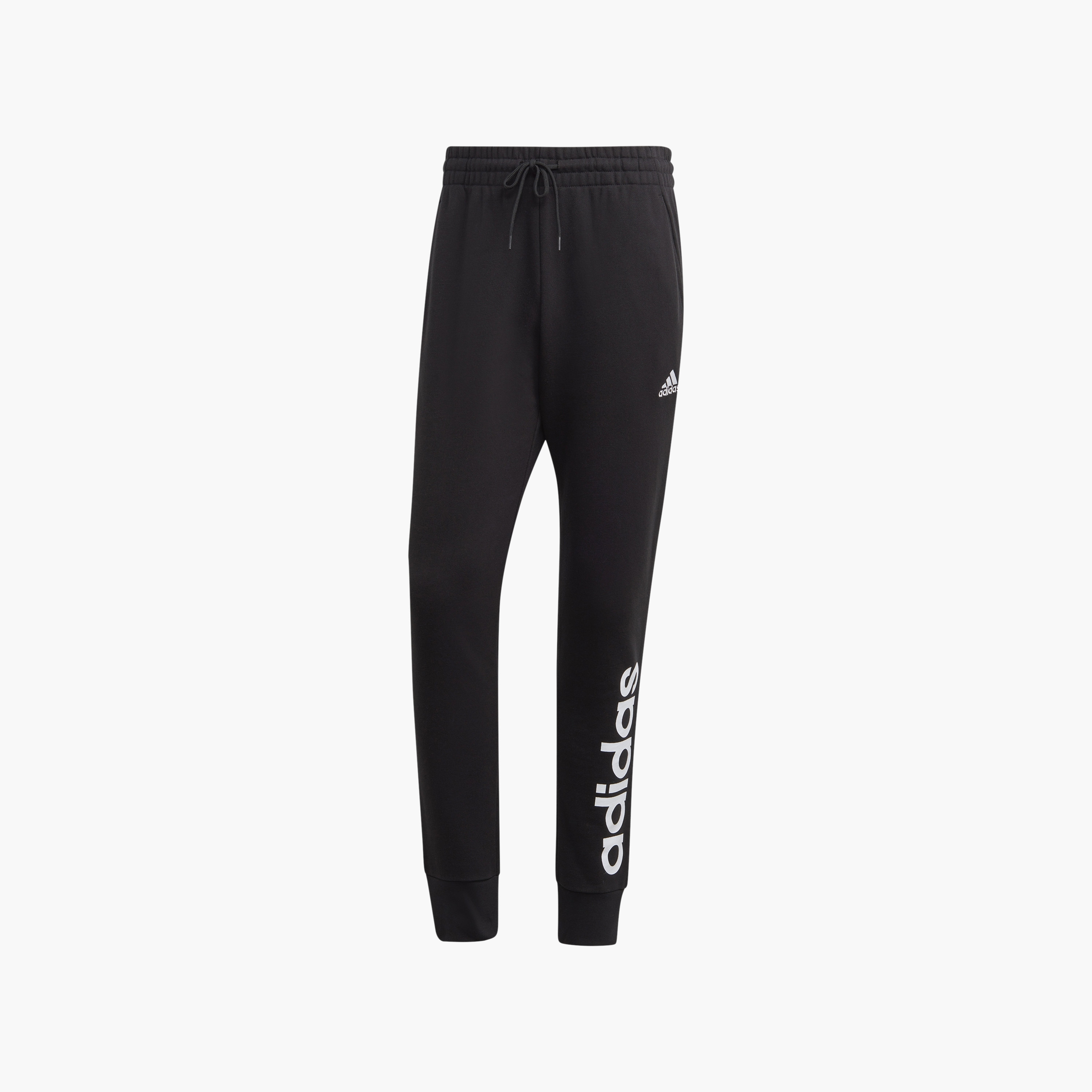 adidas Men's Essentials French Terry Tapered Cuff Logo Joggers IC0063 | OE-sports-men-clothing-bottoms-image-6