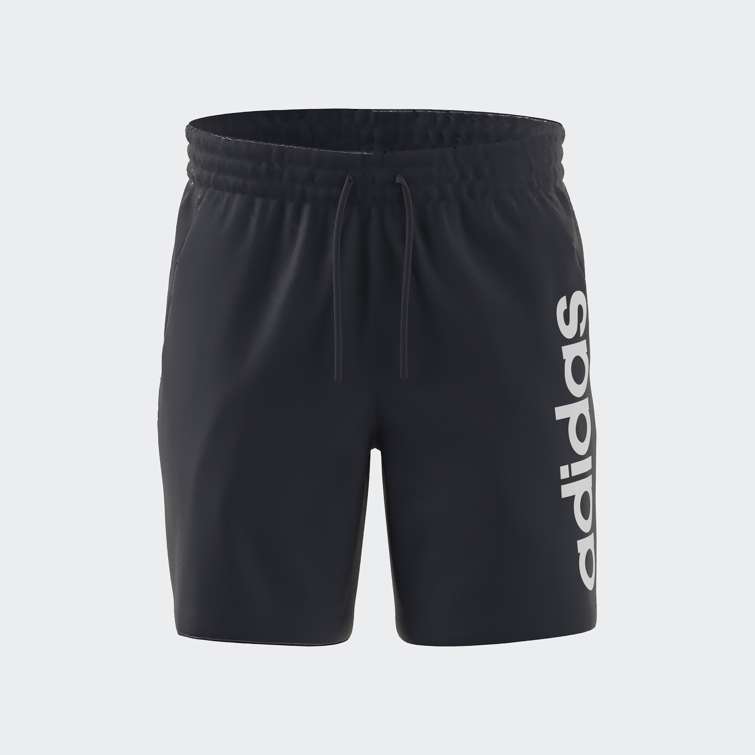  بنطلون قماش جورسيه تي بشعار شو للرجال من أديداس-men-clothing-bottoms-shorts-image-1