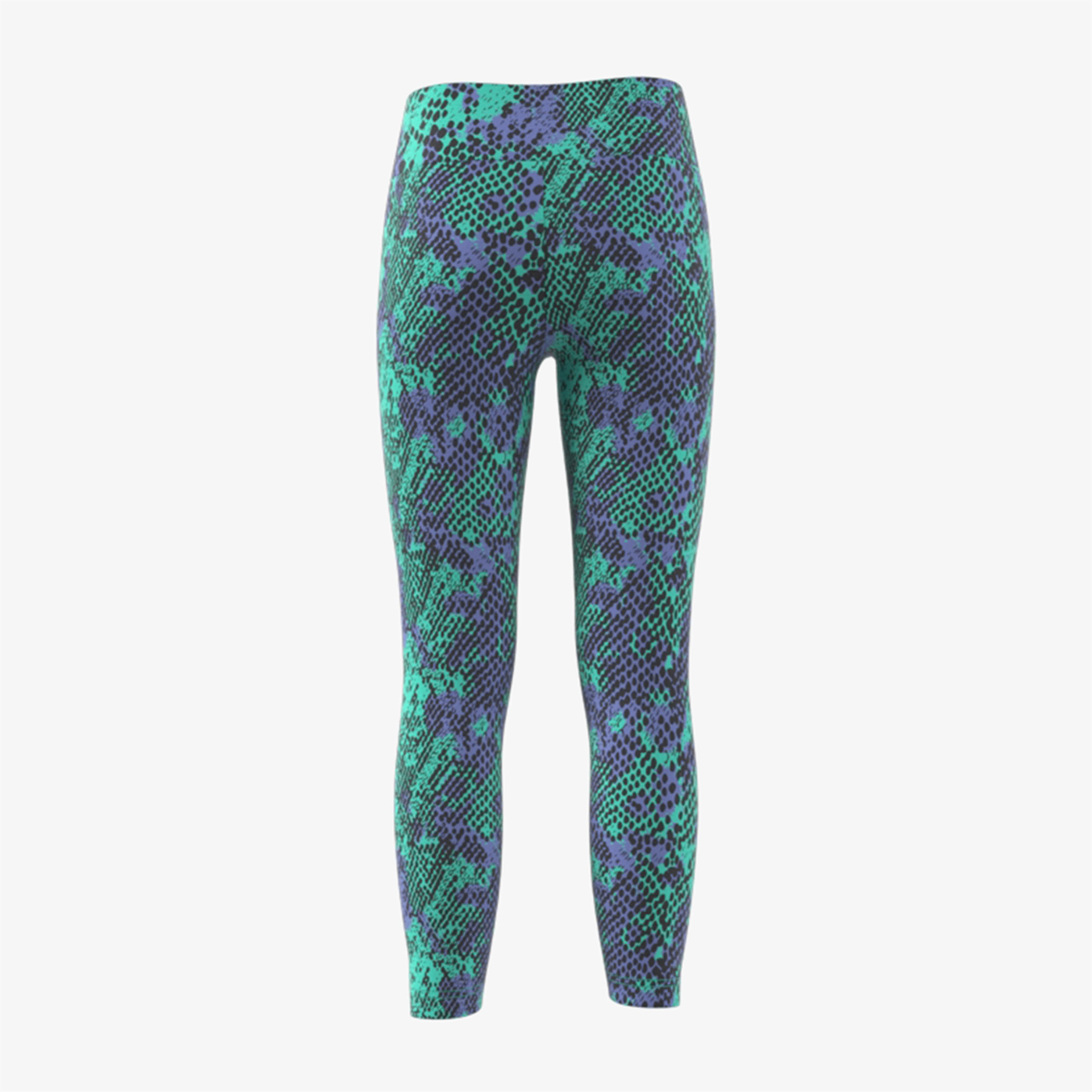 adidas All-Over Print Leggings with Elasticated Waistband-girls-clothing-bottoms-leggings-image-4