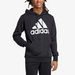Adidas Logo Print Sweatshirt with Hood-Hoodies & Sweatshirts-thumbnailMobile-5