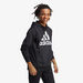Adidas Logo Print Sweatshirt with Hood-Hoodies & Sweatshirts-thumbnailMobile-1