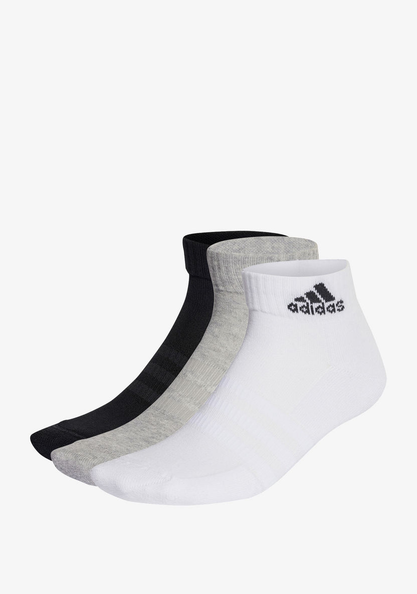 Adidas Kids' Sportswear Ankle Length Socks - IC1281-Men%27s Socks-image-0