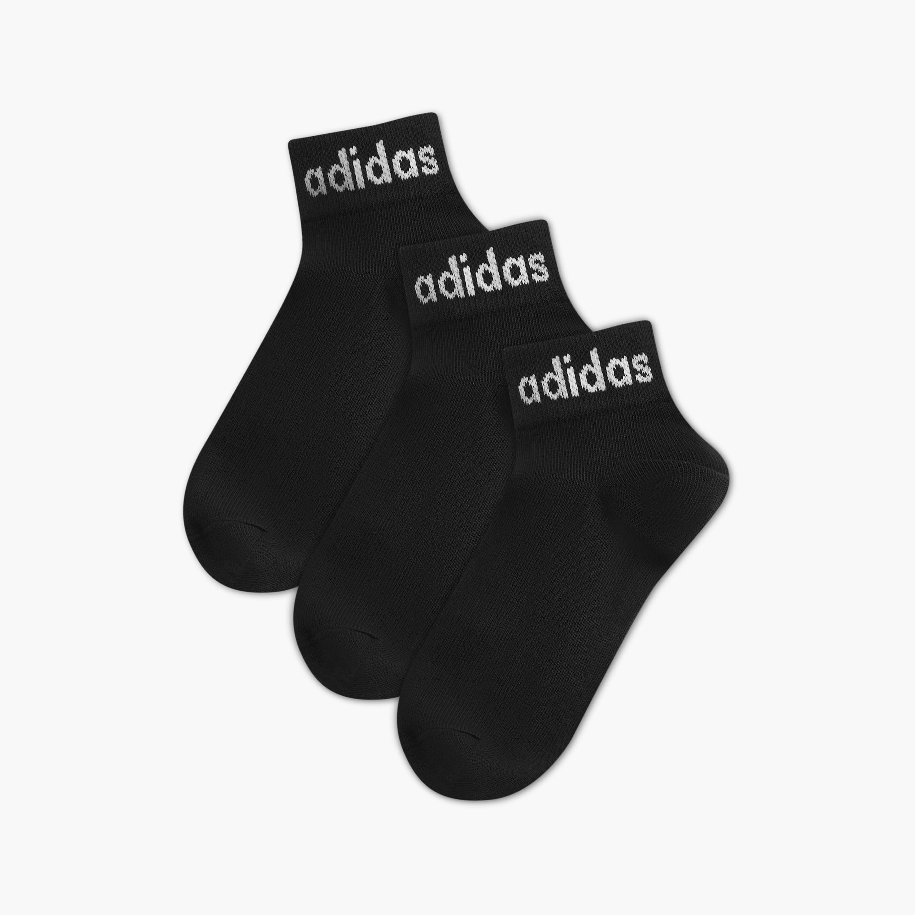 أديداس - جوارب سميكة للكاحل، 3 أزواج IC1305 | OE-sports-men-accessories-image-4