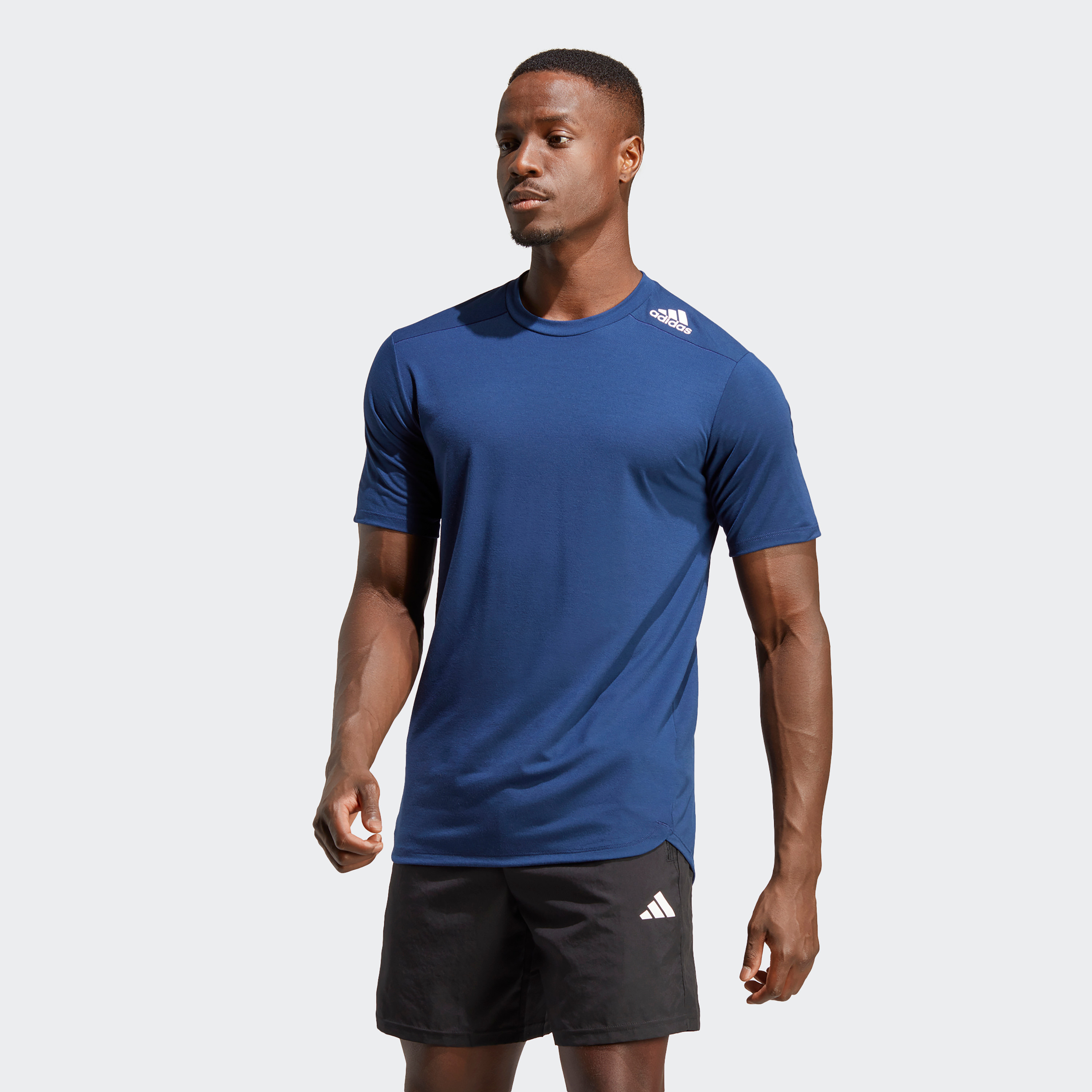 Adidas D4T Men Logo T Shirt-men-clothing-sportswearandactivewear-tshirtsandpolos-image-1