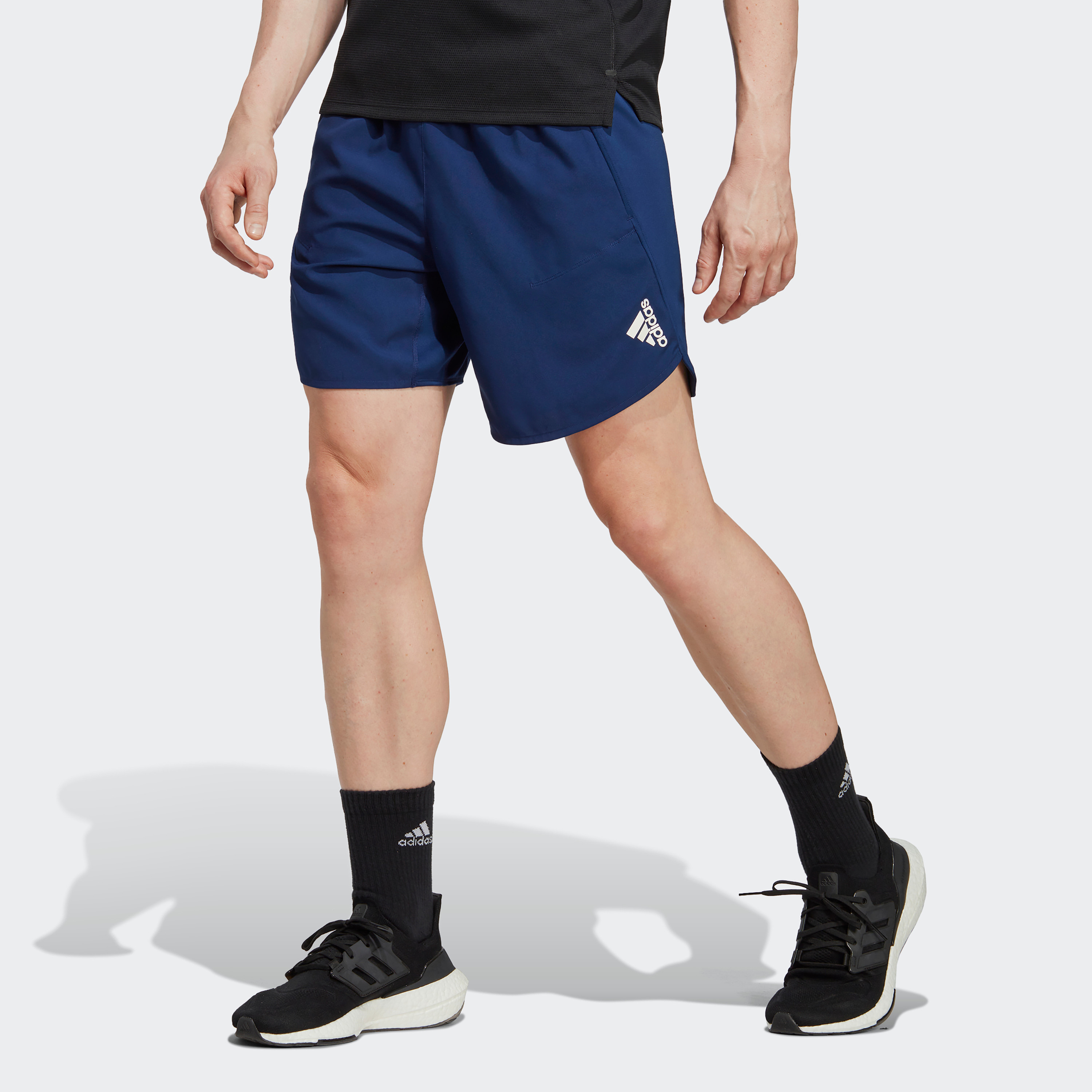 Adidas D4T Men Logo Shorts-men-clothing-bottoms-shorts-image-1