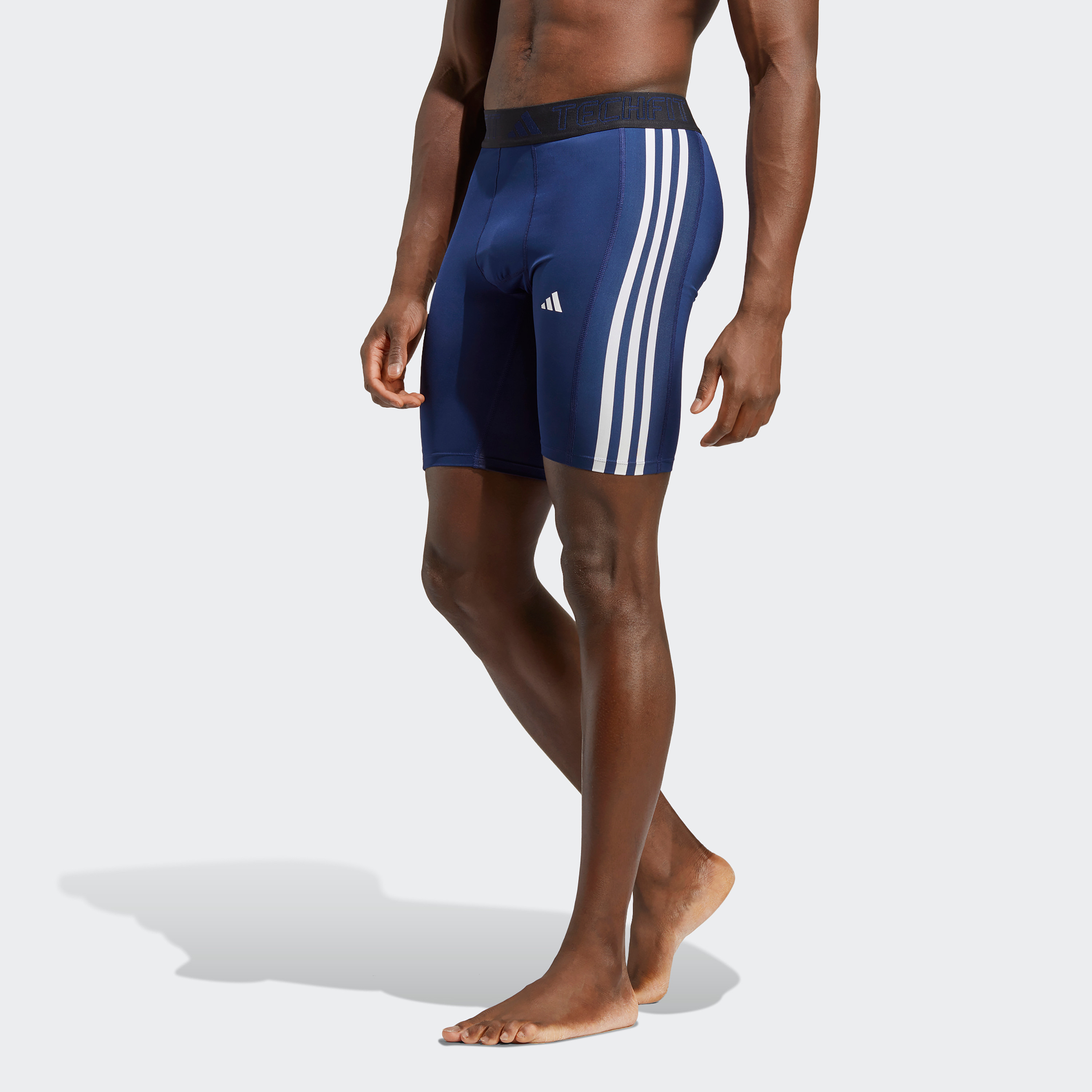 Buy Men s Adidas Sho Men 3 Stripe Tights Online Centrepoint KSA