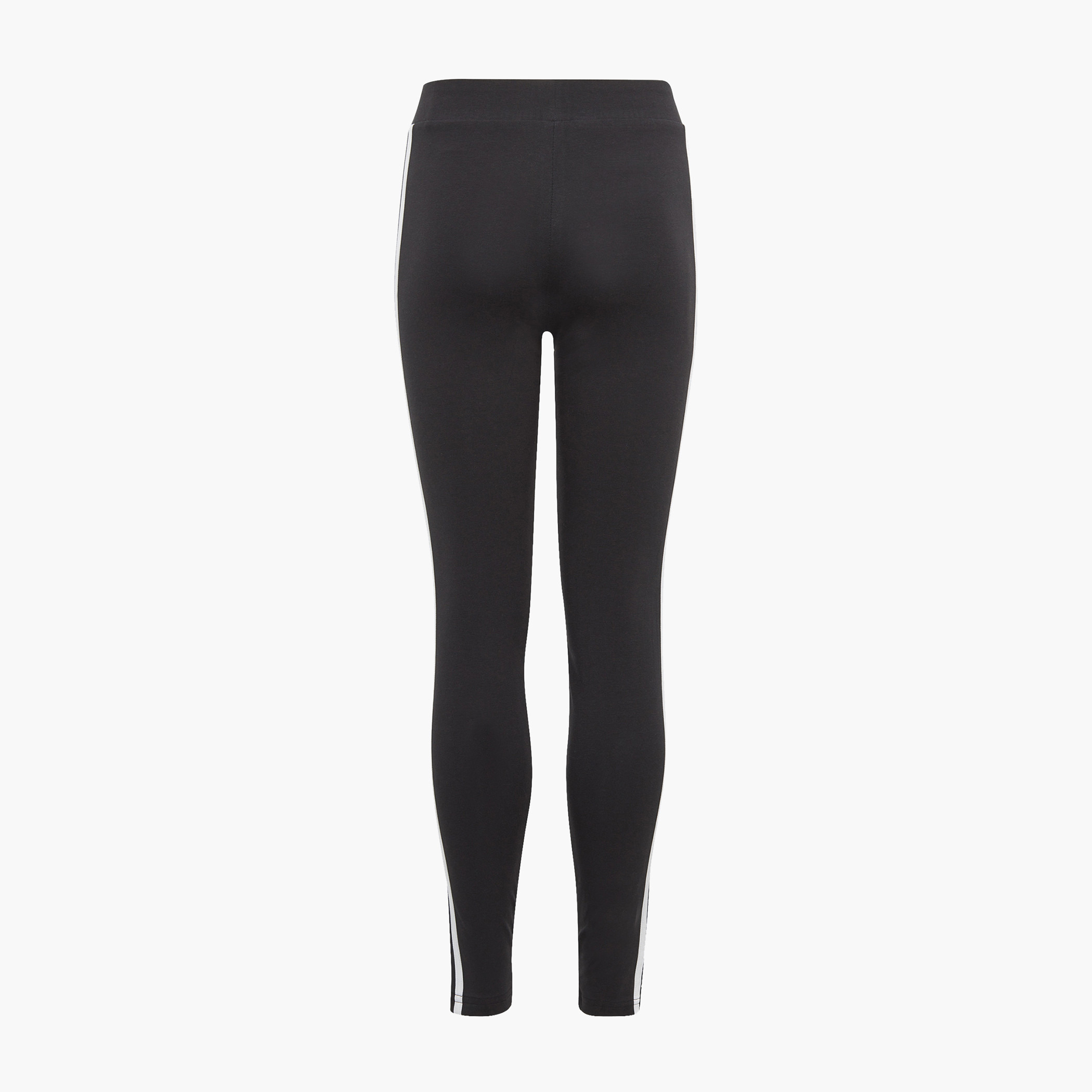 adidas Logo Print Leggings with Elasticated Waistband-sports-girls-clothing-bottoms-leggings-image-2