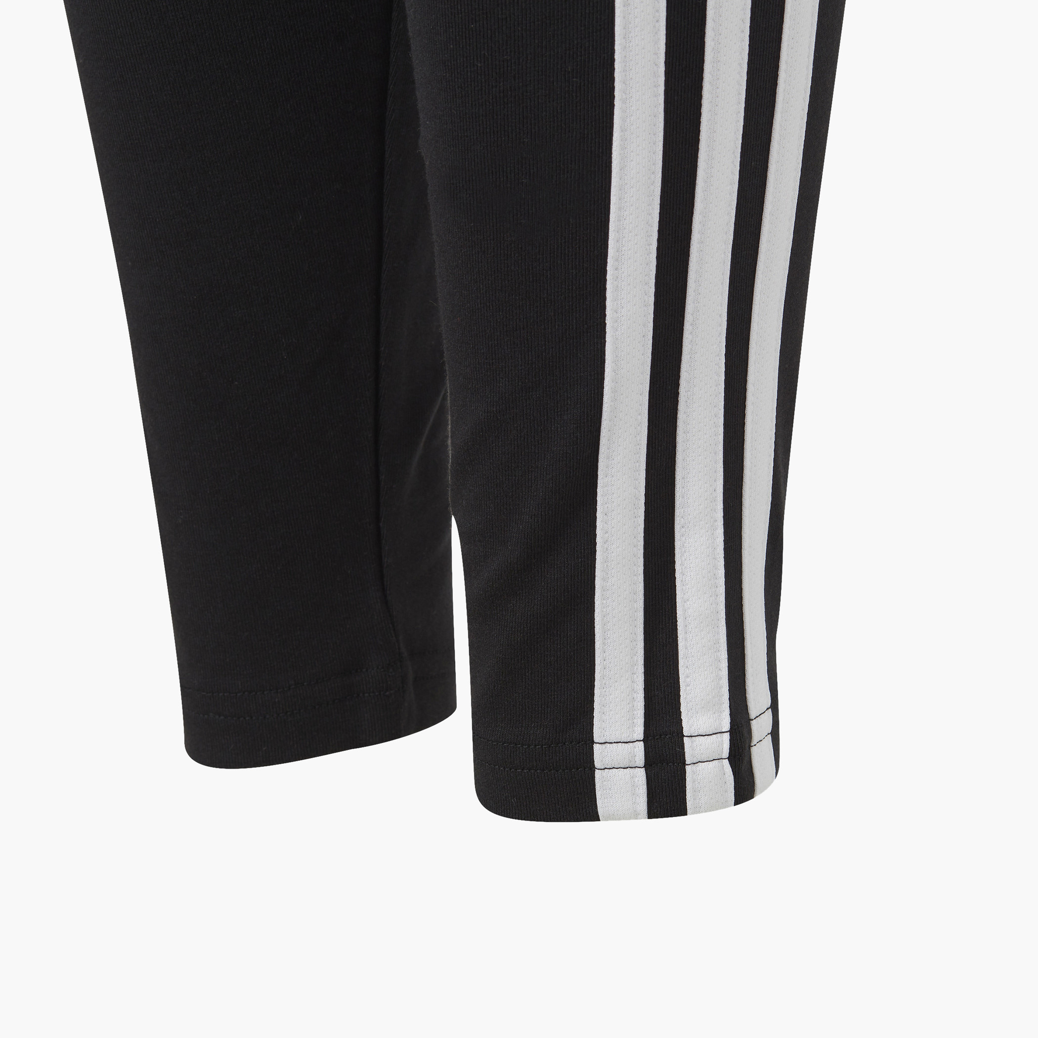 adidas Logo Print Leggings with Elasticated Waistband-sports-girls-clothing-bottoms-leggings-image-5