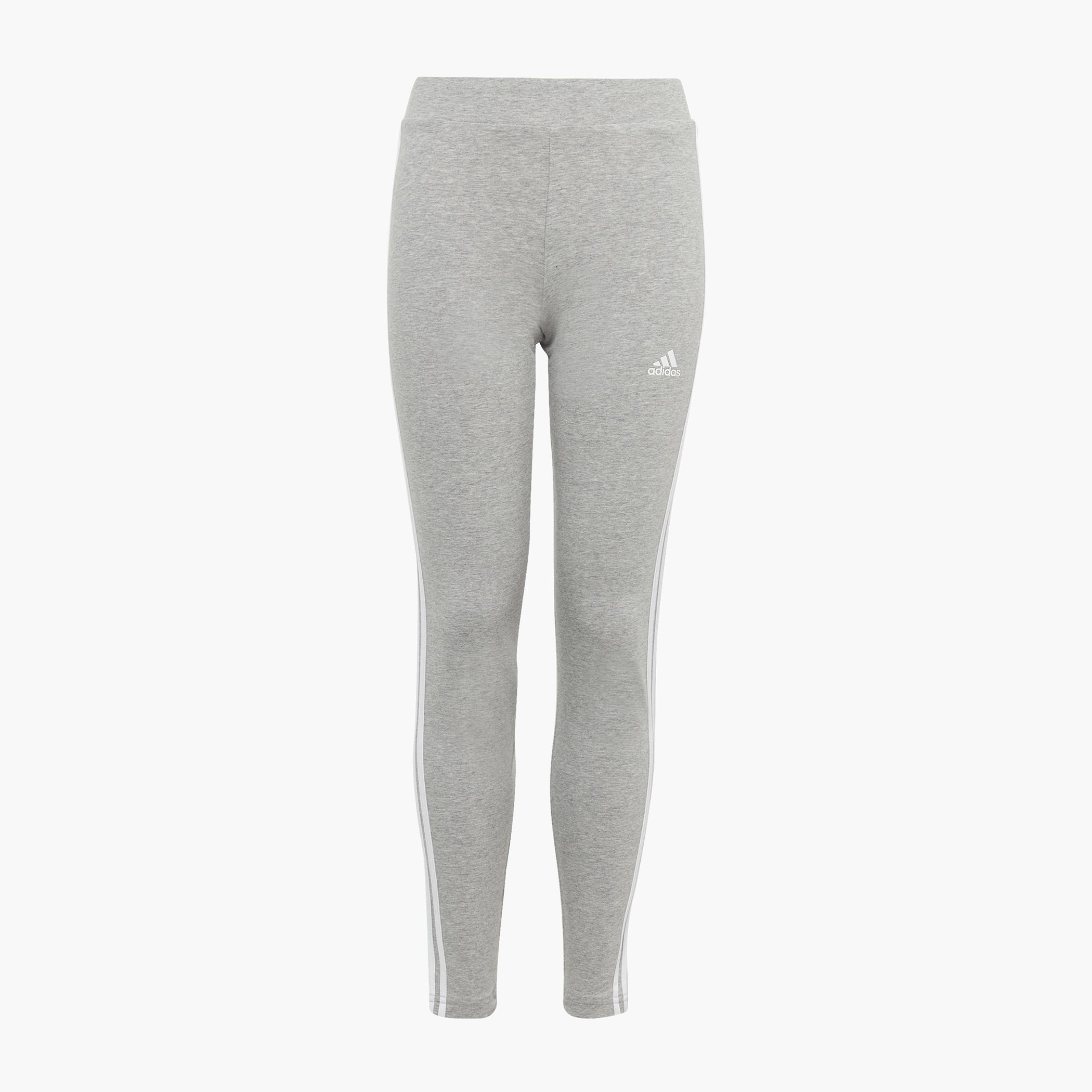 adidas Striped Leggings with Elasticated Waistband-girls-clothing-bottoms-leggings-image-2