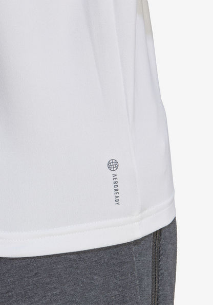 Adidas Women's Aeroready T-shirt - IC5040-T Shirts & Vests-image-4