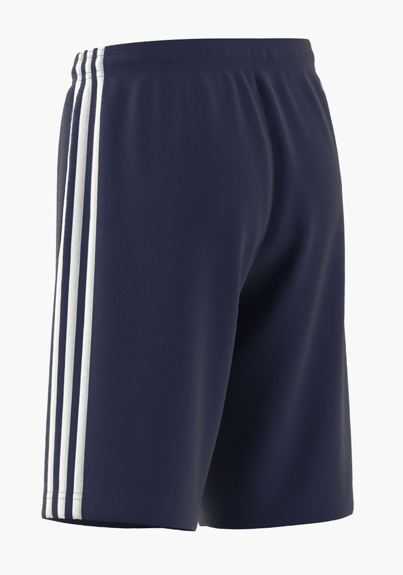 adidas Logo Print Shorts with Drawstring Closure-Bottoms-image-4