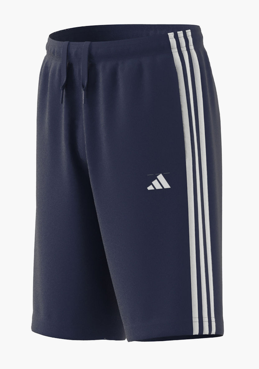 adidas Logo Print Shorts with Drawstring Closure-Bottoms-image-6