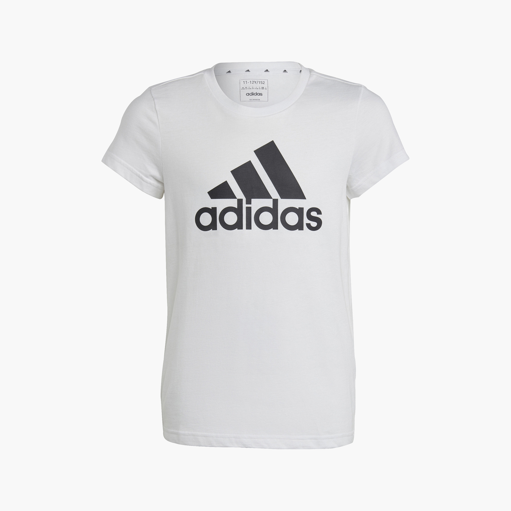 Buy Adidas Logo Print T shirt with Short Sleeves Online Babyshop KSA